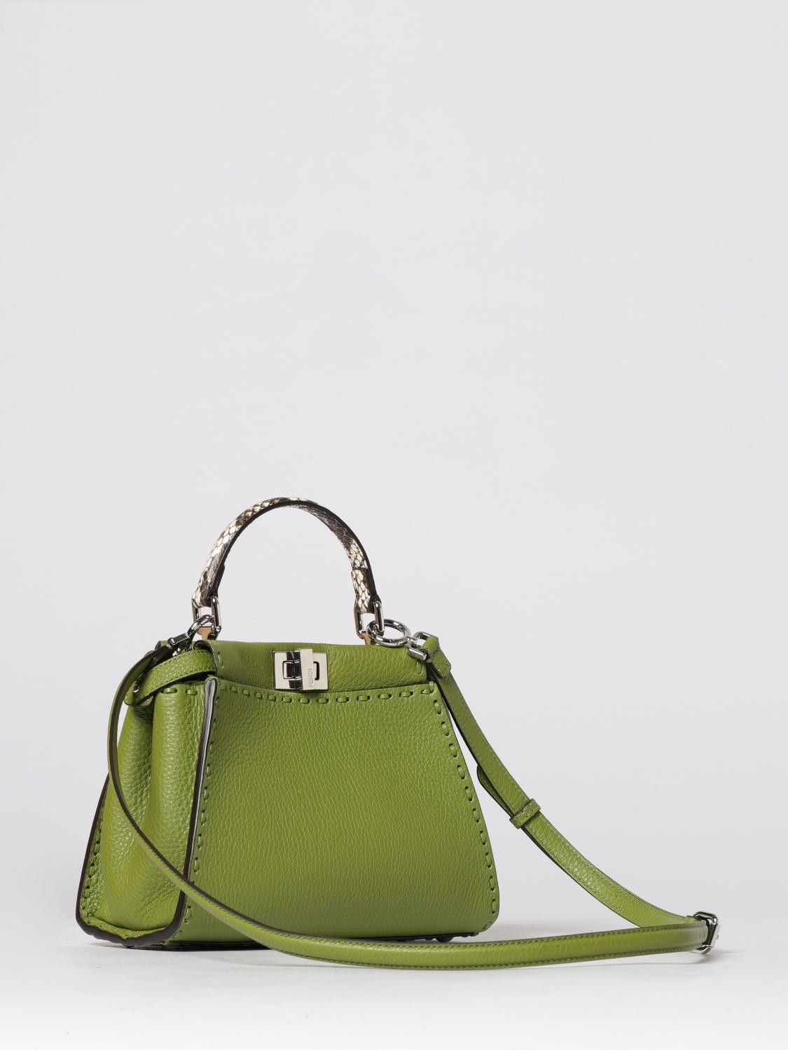 Fendi Fendi Mini Bag Woman Green Size ONE SIZE - 3 Thumbnail