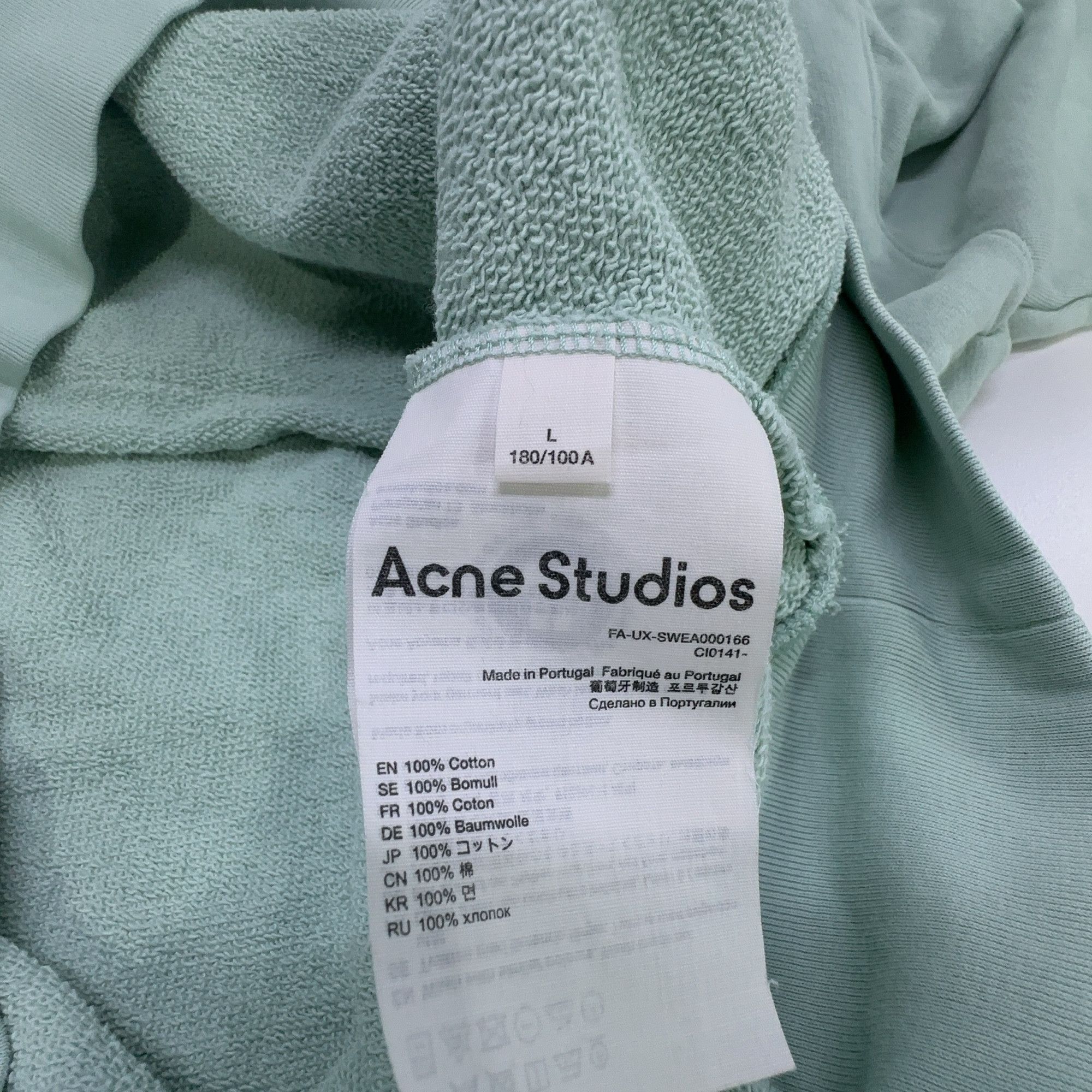 Acne Studios Acne Studios Face Patch Hoodie Size L Size US L / EU 52-54 / 3 - 4 Thumbnail