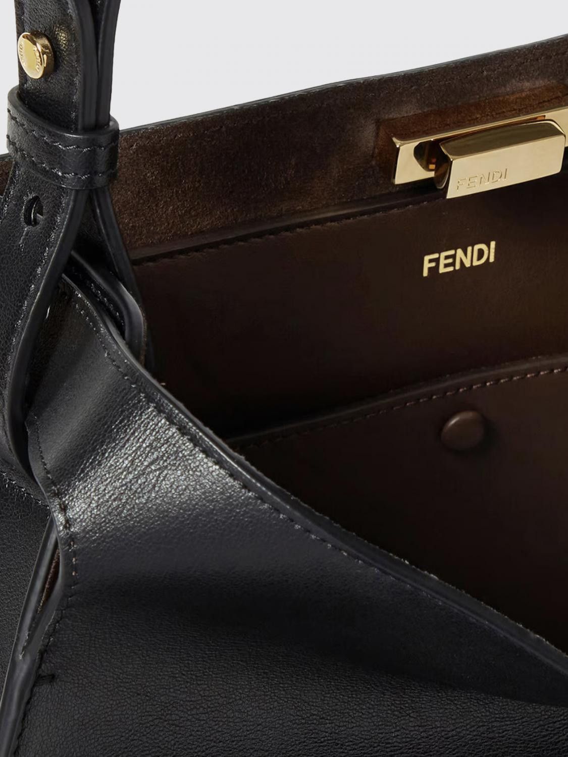 Fendi Fendi Shoulder Bag Woman Black Size ONE SIZE - 4 Thumbnail