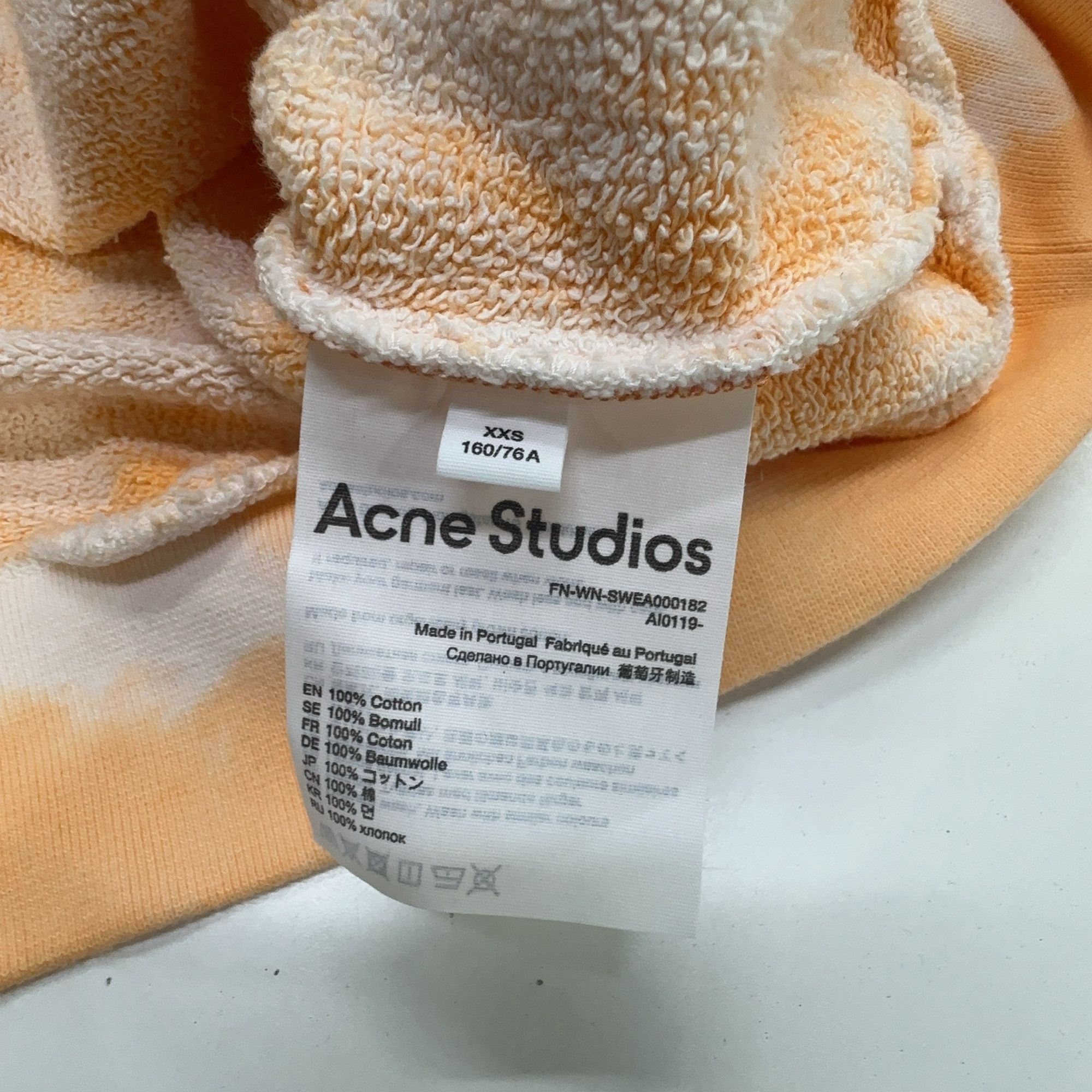 Acne Studios Acne Studios Heart Print Crewneck Sweatshirt XXS Size XXS / US 00 / IT 34 - 5 Thumbnail