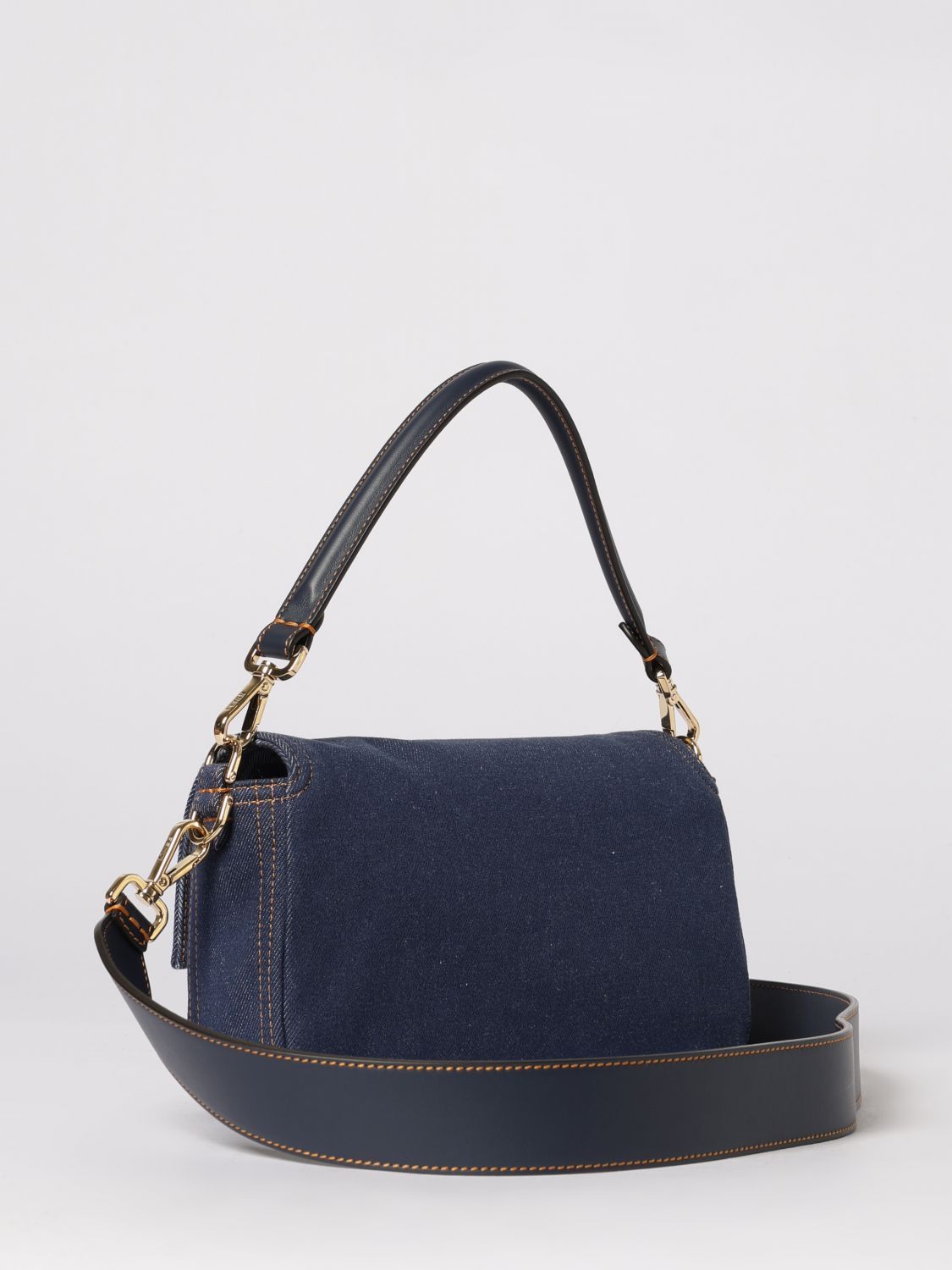 Fendi Fendi Shoulder Bag Woman Blue Size ONE SIZE - 3 Thumbnail