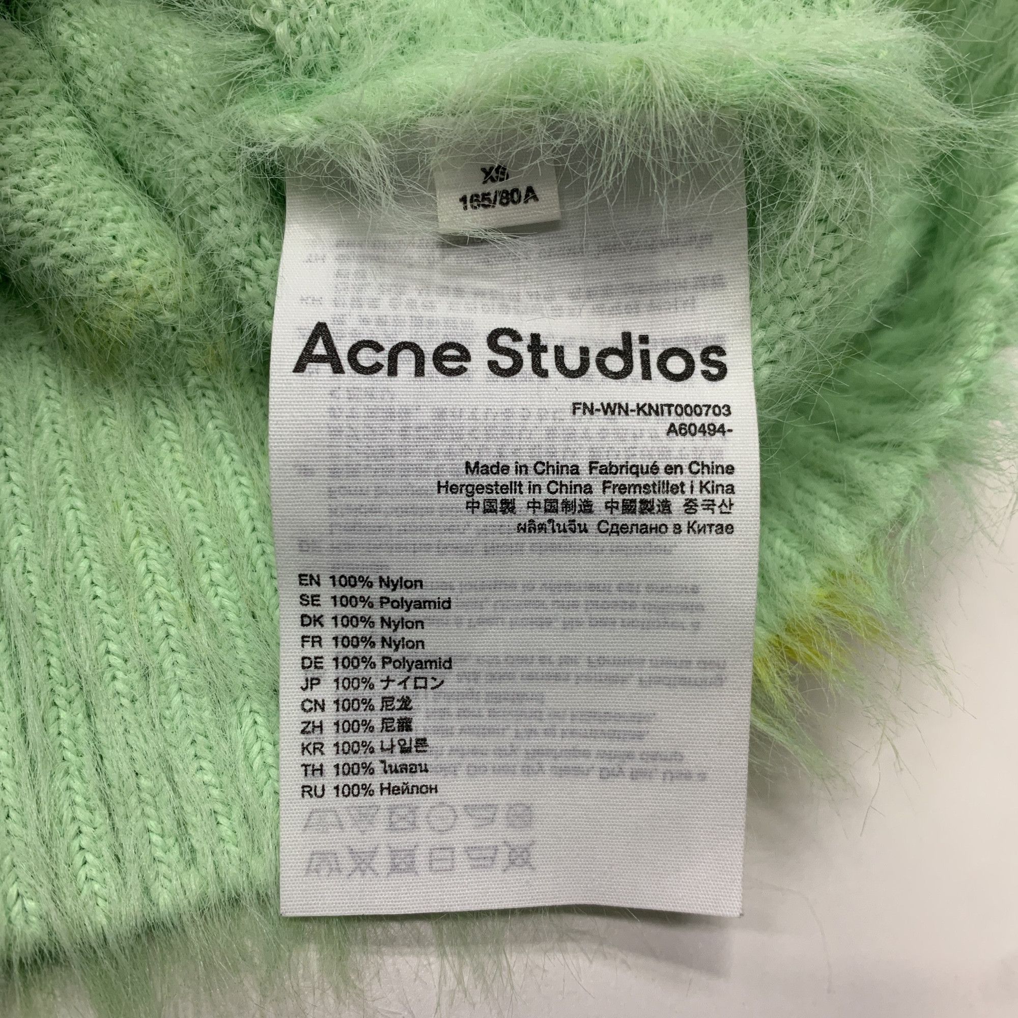 Acne Studios Acne Studios Floral Print Fluffy Sweater XS Size XS / US 0-2 / IT 36-38 - 3 Thumbnail