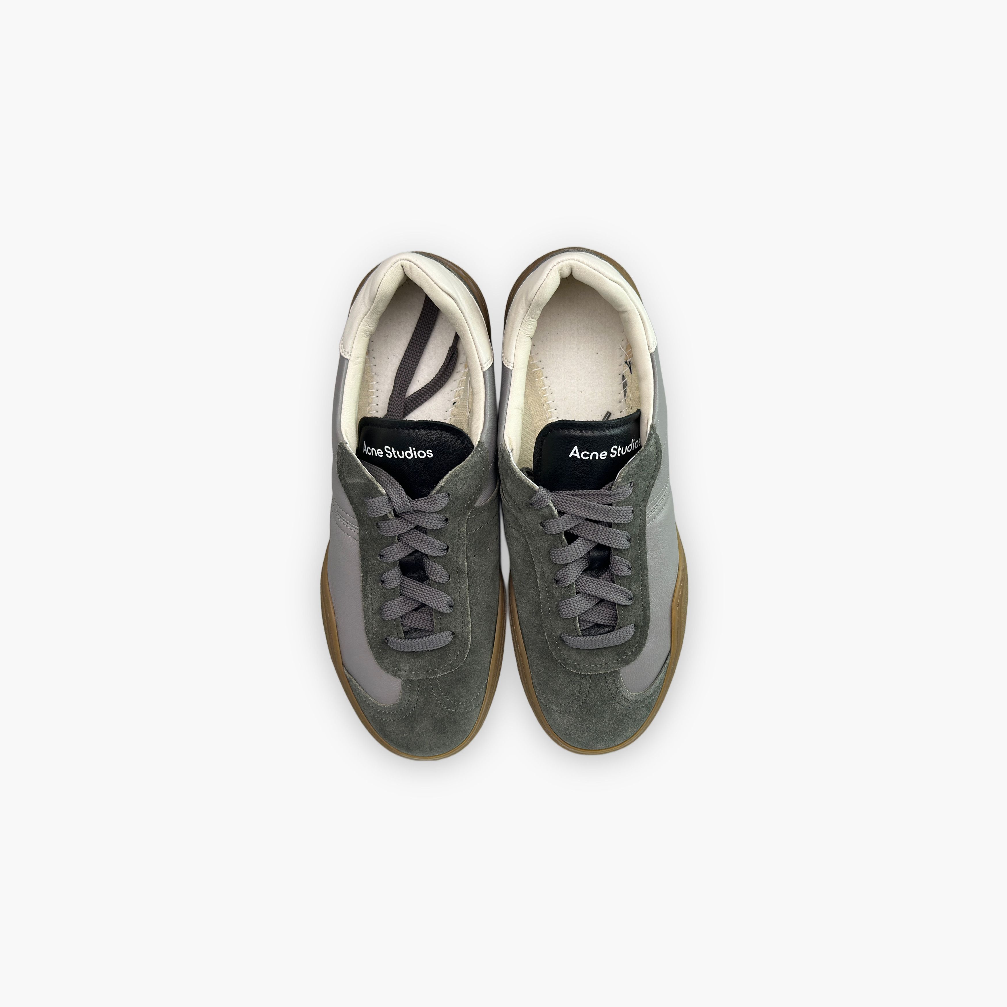 Acne Studios Acne Studios Suede Panel Low Top Sneakers 42 Size US 9 / EU 42 - 10 Thumbnail