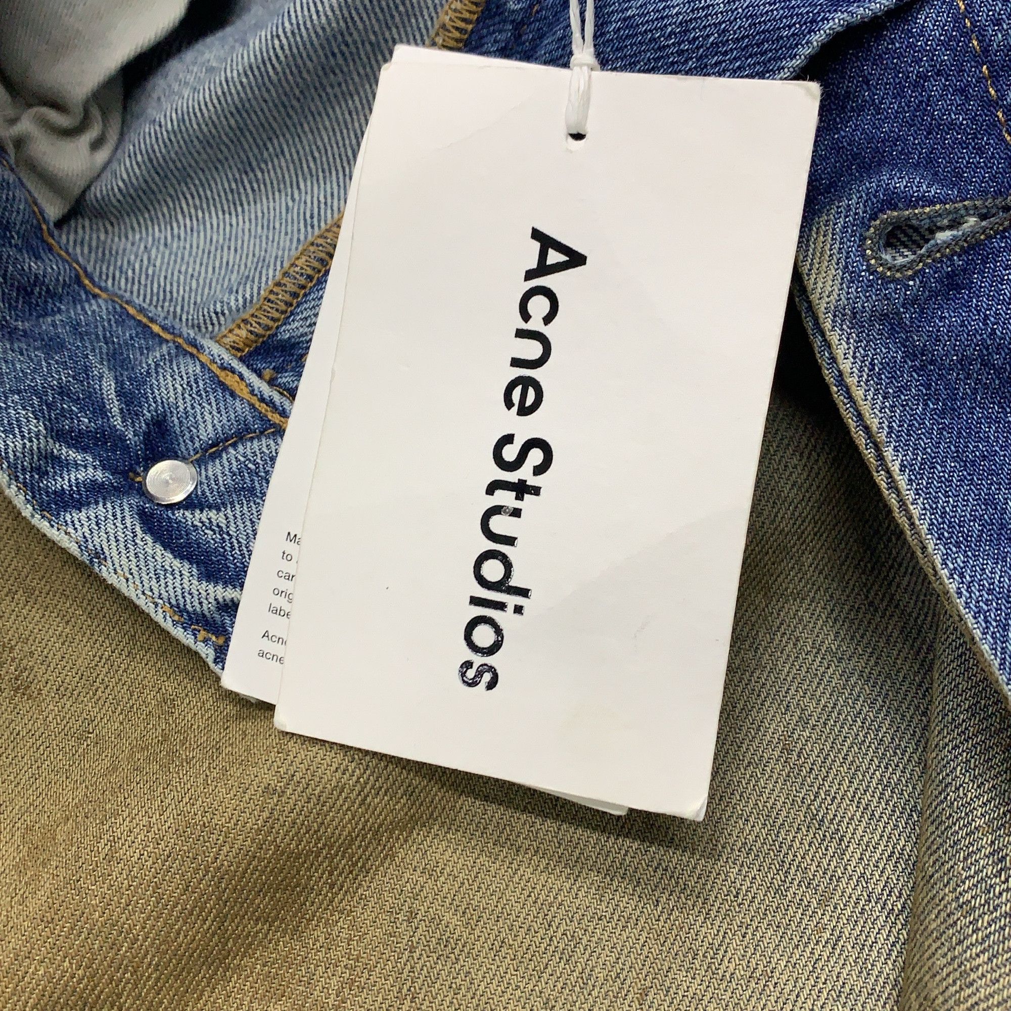 Acne Studios Acne Studios Dirty Wash Baggy Denim Jeans Size 28 Size US 28 / EU 44 - 5 Thumbnail