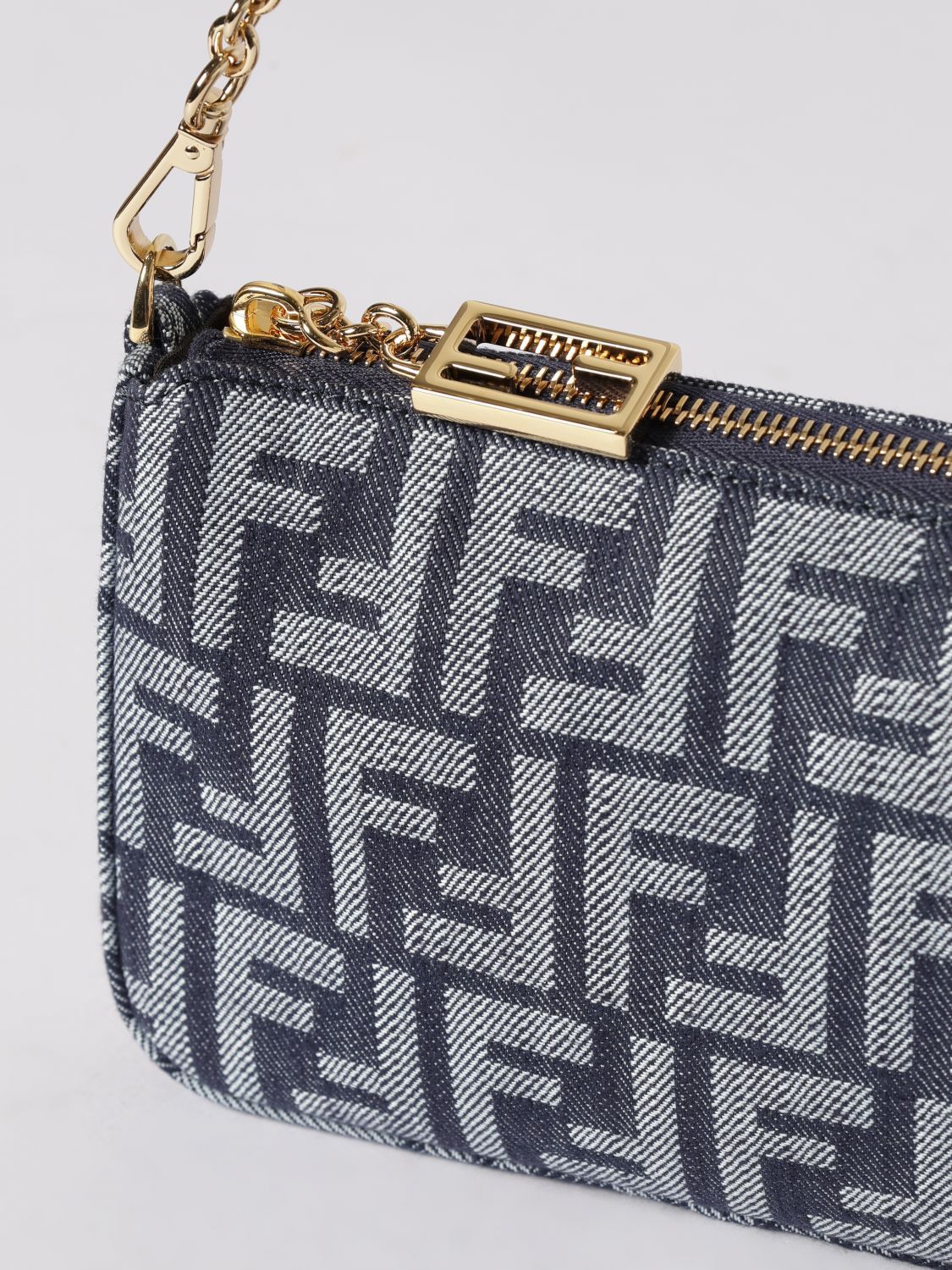 Fendi Fendi Mini Bag Woman Blue Size ONE SIZE - 4 Thumbnail