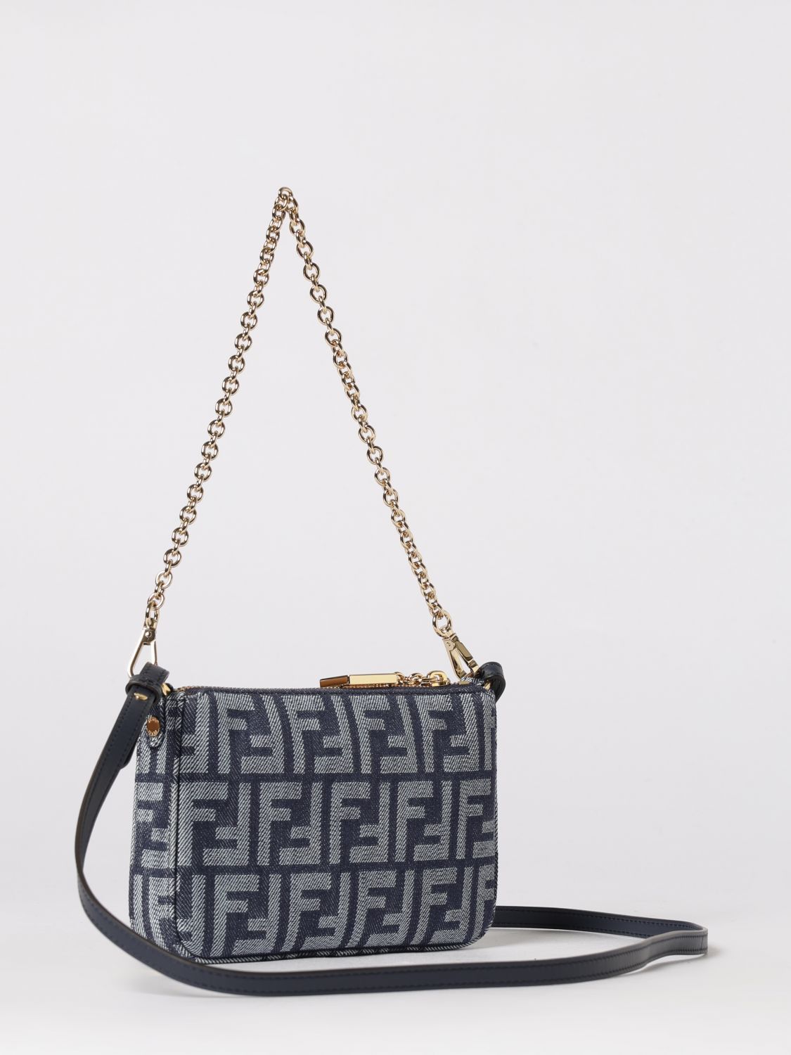 Fendi Fendi Mini Bag Woman Blue Size ONE SIZE - 3 Thumbnail