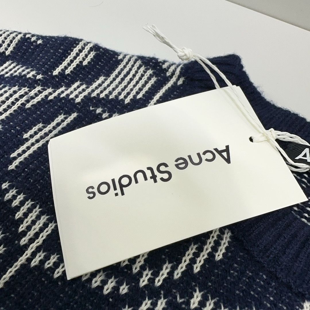 Acne Studios Acne Studios Face Logo Wool Blend Sweater XXS Size US XXS / EU 40 - 5 Thumbnail