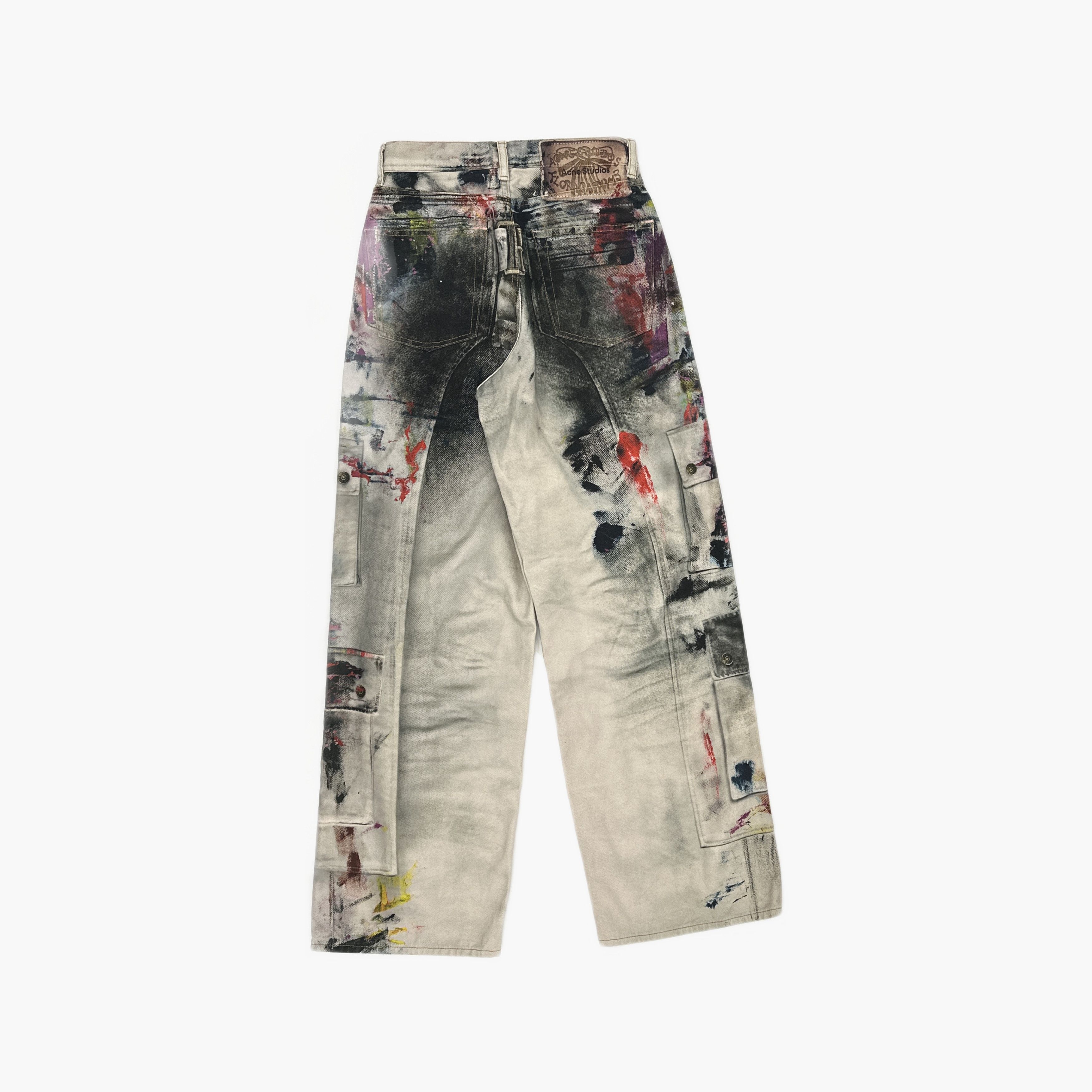 Acne Studios Acne Studios Graffiti Print 1981 Jeans US 28 Size US 28 / EU 44 - 3 Thumbnail