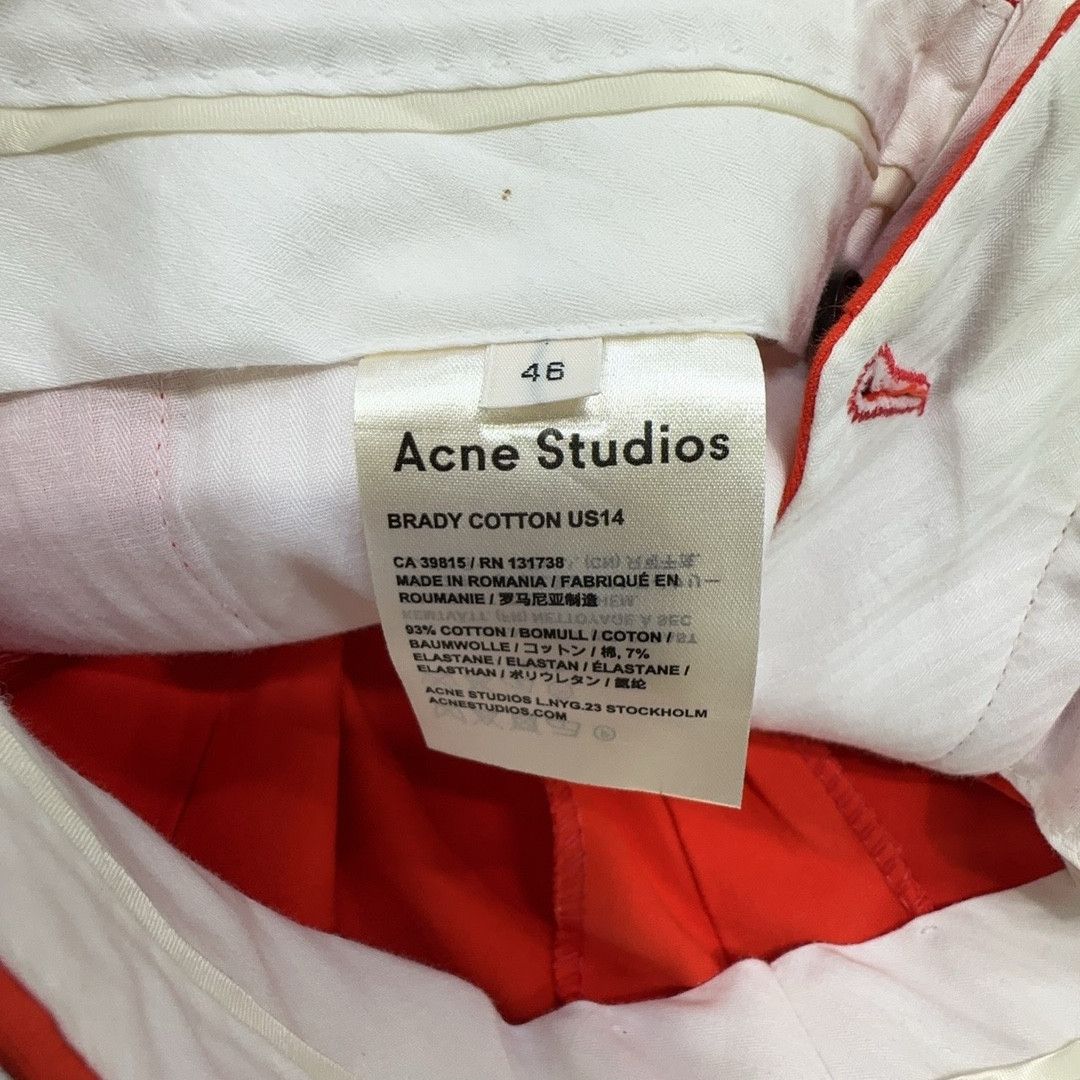 Acne Studios Acne Studios Brady Cotton Casual Pants Size 46 Size US 30 / EU 46 - 4 Thumbnail