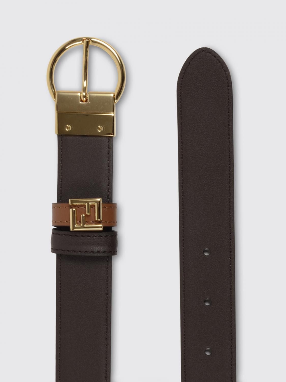 Fendi Fendi Belt Woman Brown Size ONE SIZE - 3 Thumbnail