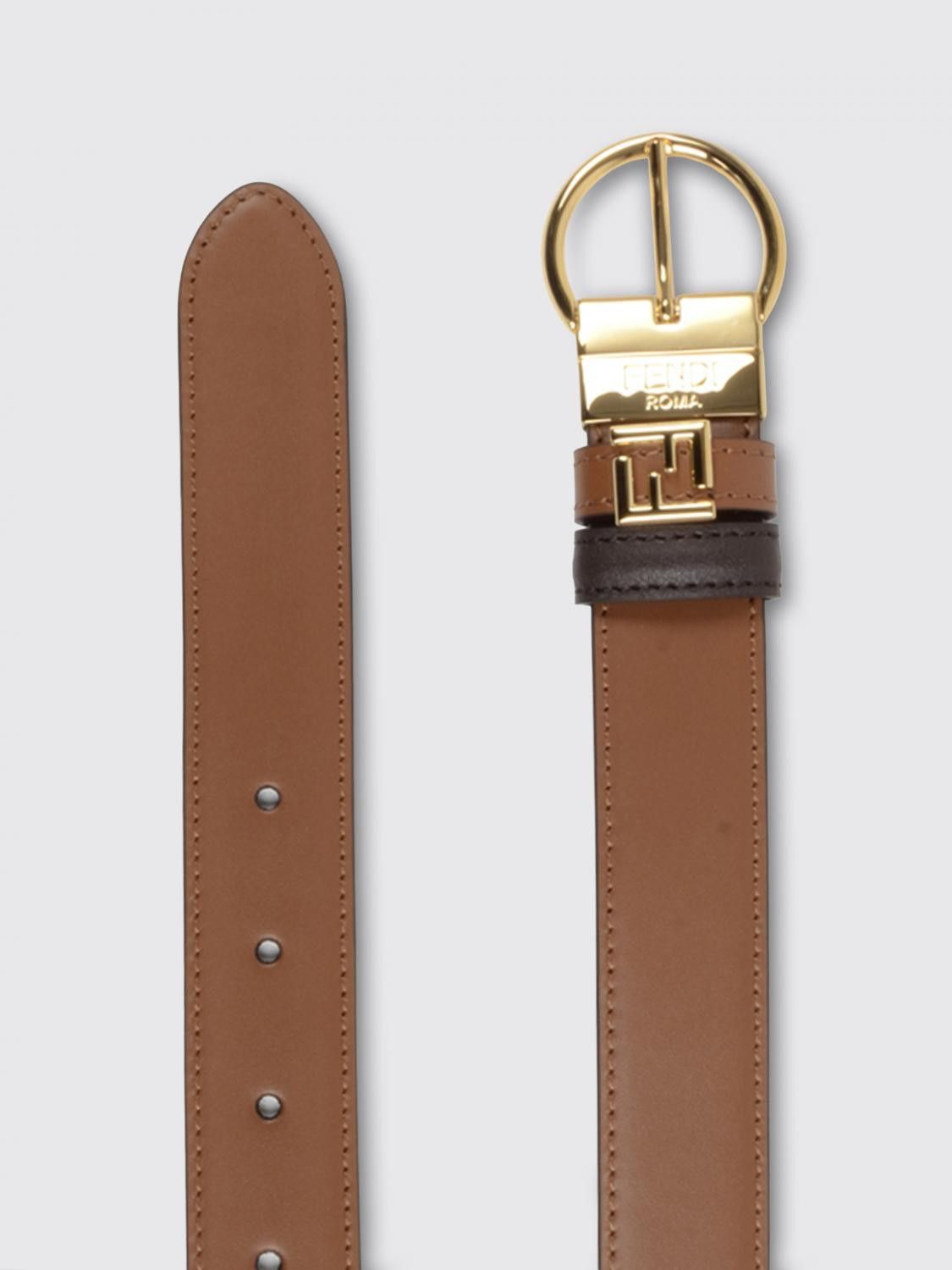 Fendi Fendi Belt Woman Brown Size ONE SIZE - 2 Thumbnail