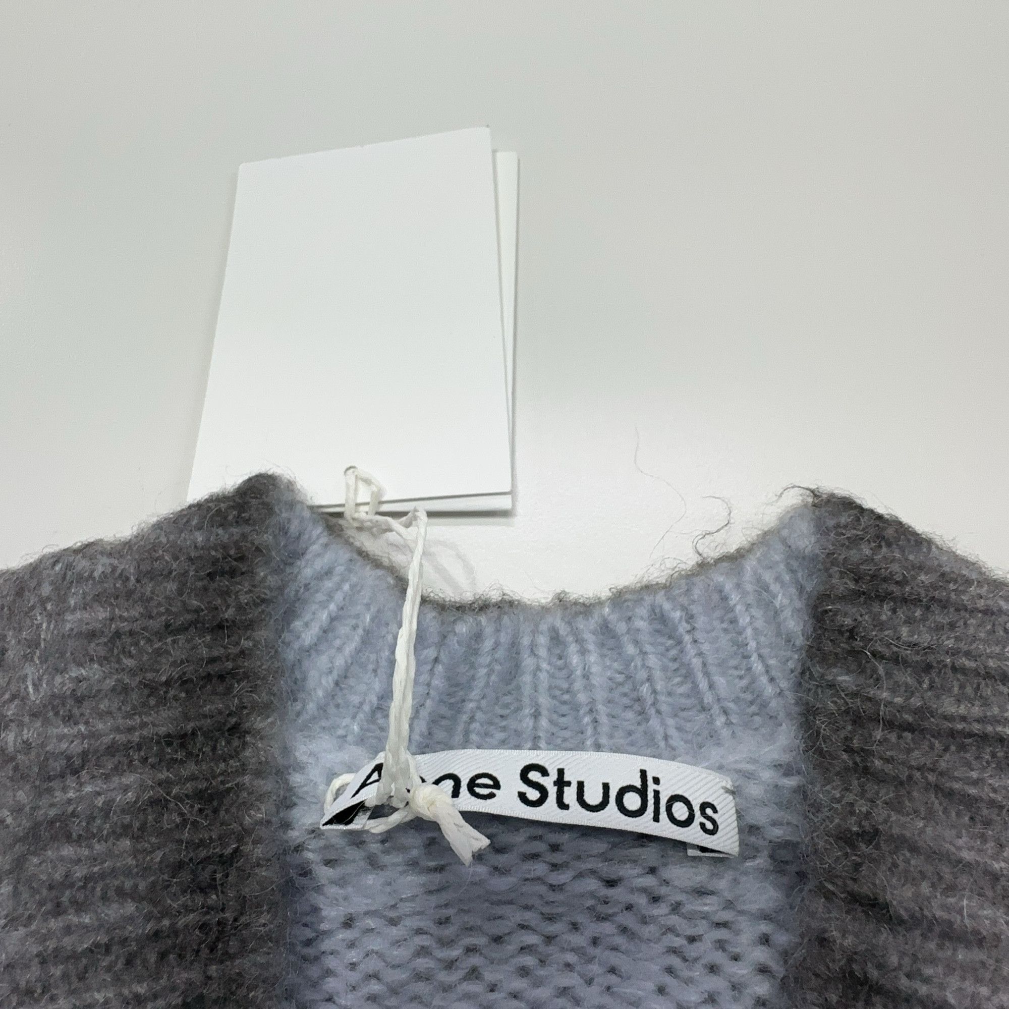Acne Studios Acne Studios Grey Mohair Blend Cardigan XXS Size XXS / US 00 / IT 34 - 5 Thumbnail