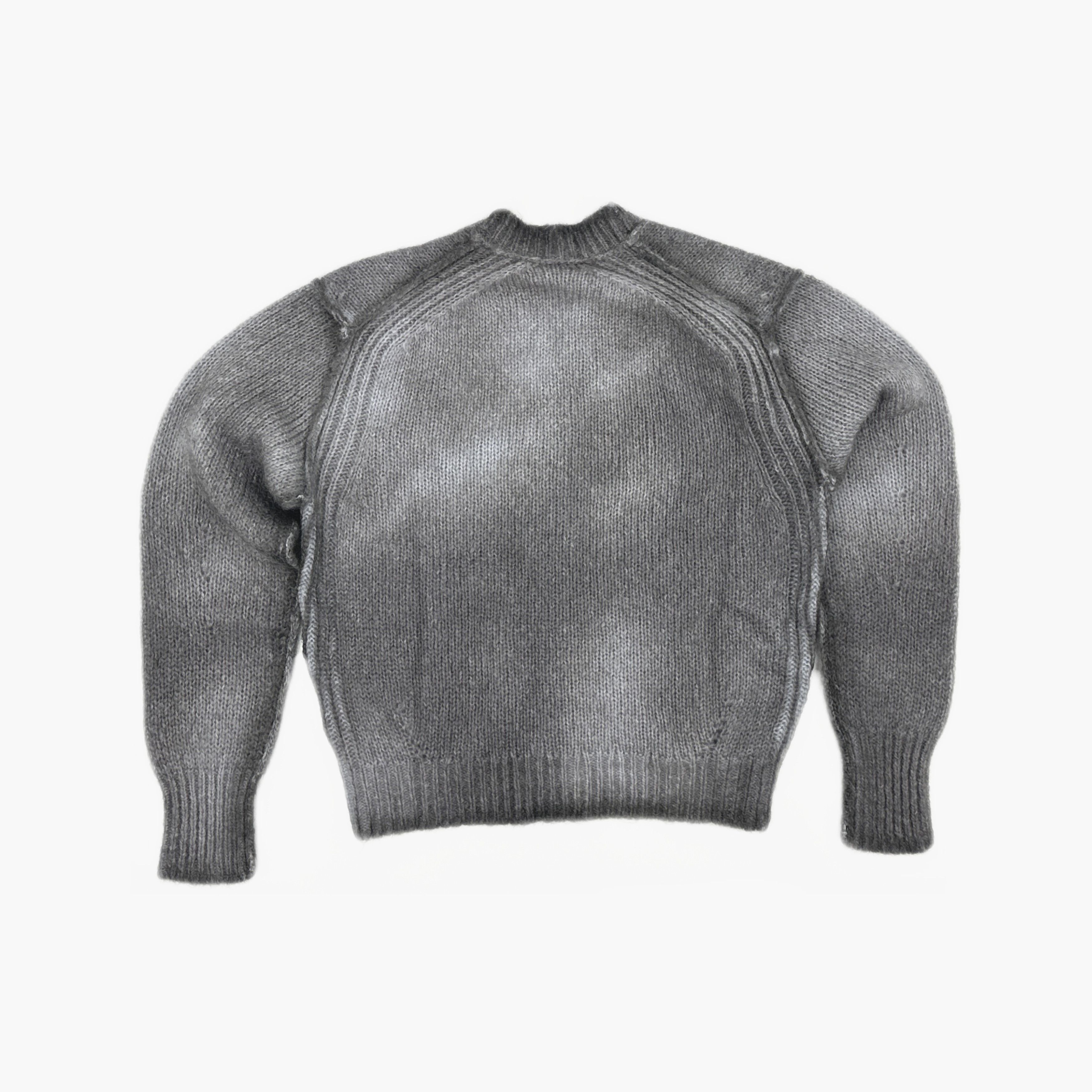 Acne Studios Acne Studios Grey Mohair Blend Cardigan XXS Size XXS / US 00 / IT 34 - 3 Thumbnail