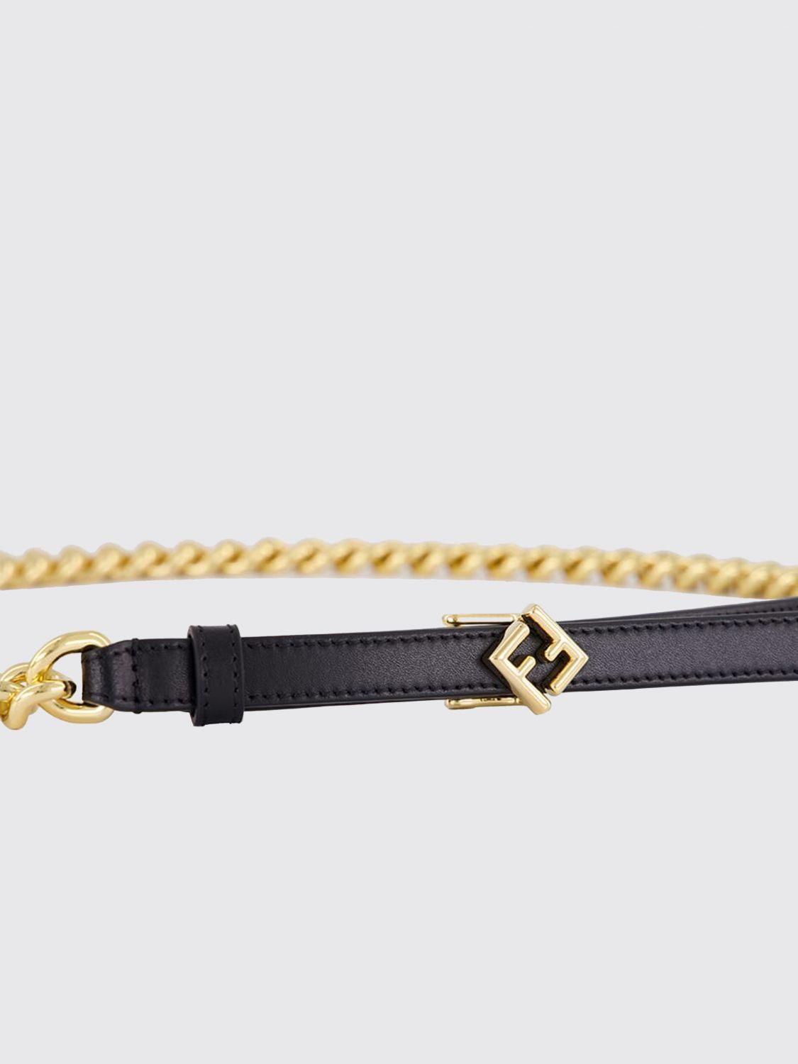 Fendi Fendi Belt Woman Gold Size ONE SIZE - 2 Thumbnail
