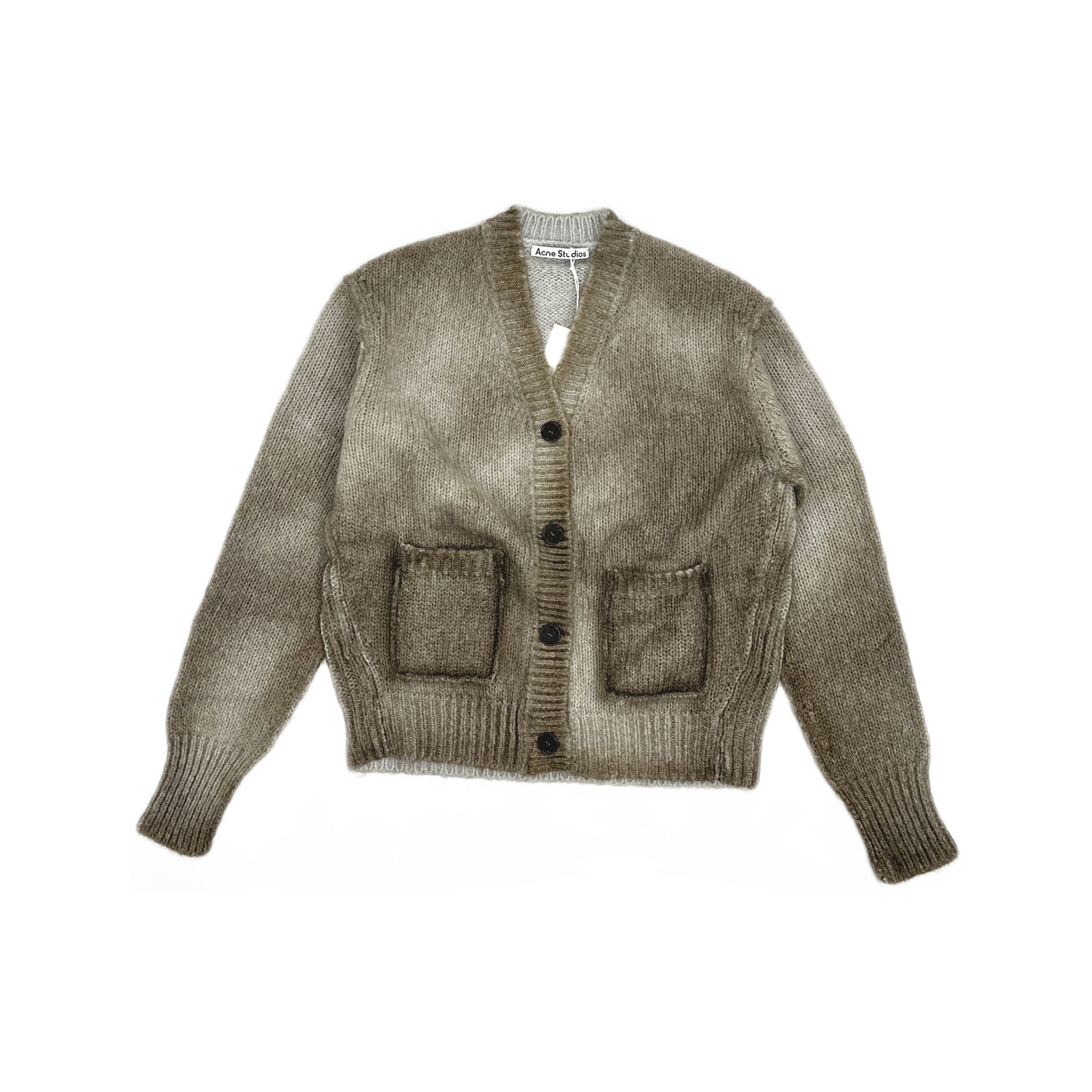 Acne Studios Acne Studios Mohair Blend V-Neck Cardigan Size S Size S / US 4 / IT 40 - 2 Thumbnail