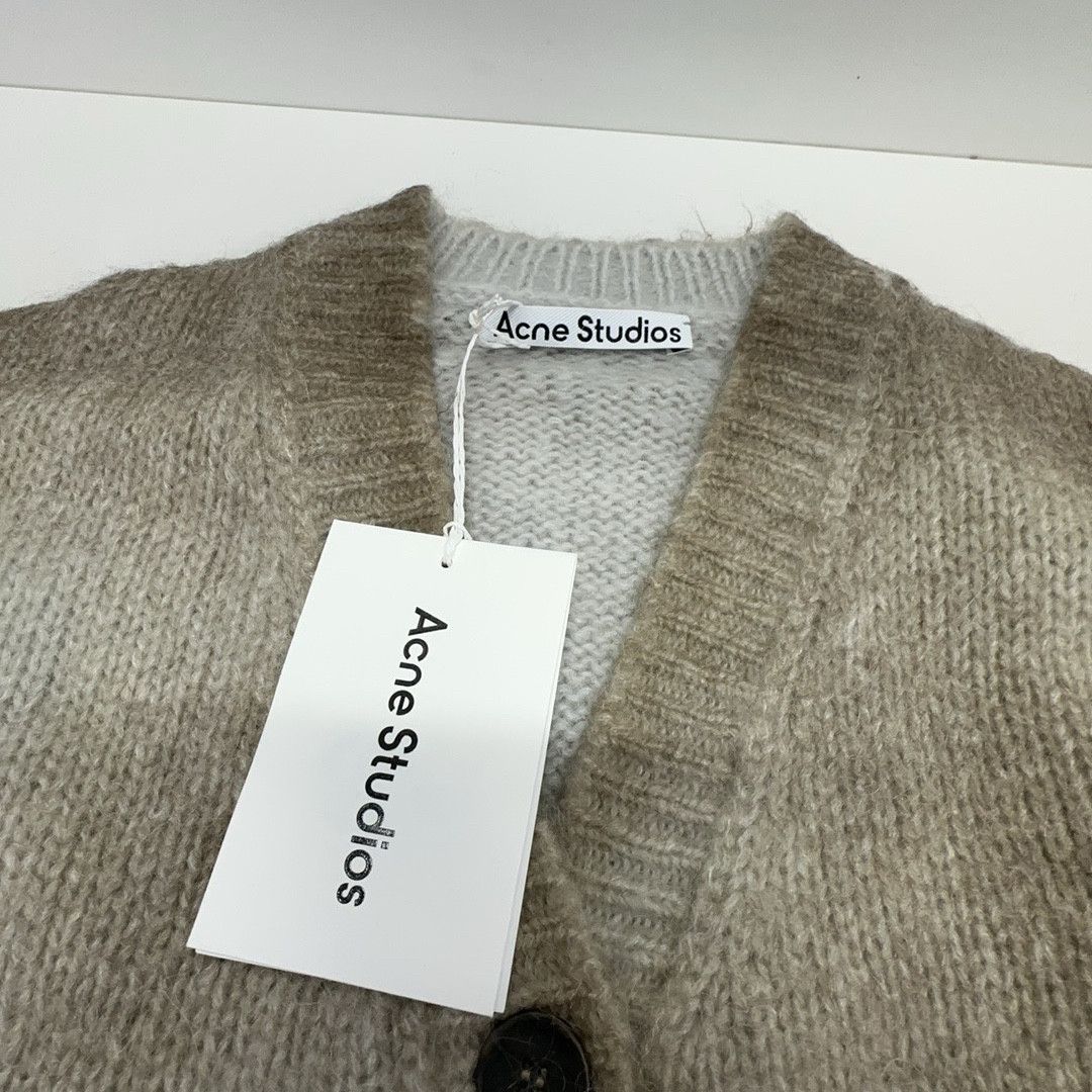 Acne Studios Acne Studios Mohair Blend V-Neck Cardigan Size S Size S / US 4 / IT 40 - 4 Thumbnail