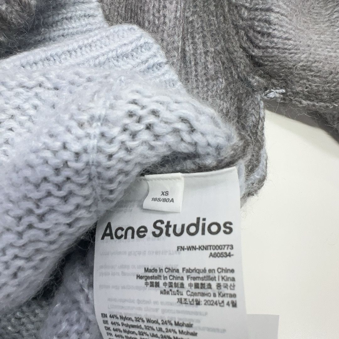 Acne Studios Acne Studios Mohair Blend V-Neck Cardigan XS Size XS / US 0-2 / IT 36-38 - 6 Thumbnail