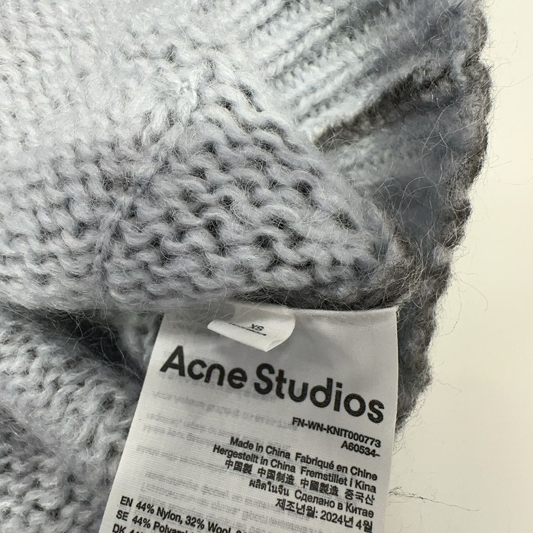 Acne Studios Acne Studios Mohair Blend V-Neck Cardigan XS Size XS / US 0-2 / IT 36-38 - 4 Thumbnail