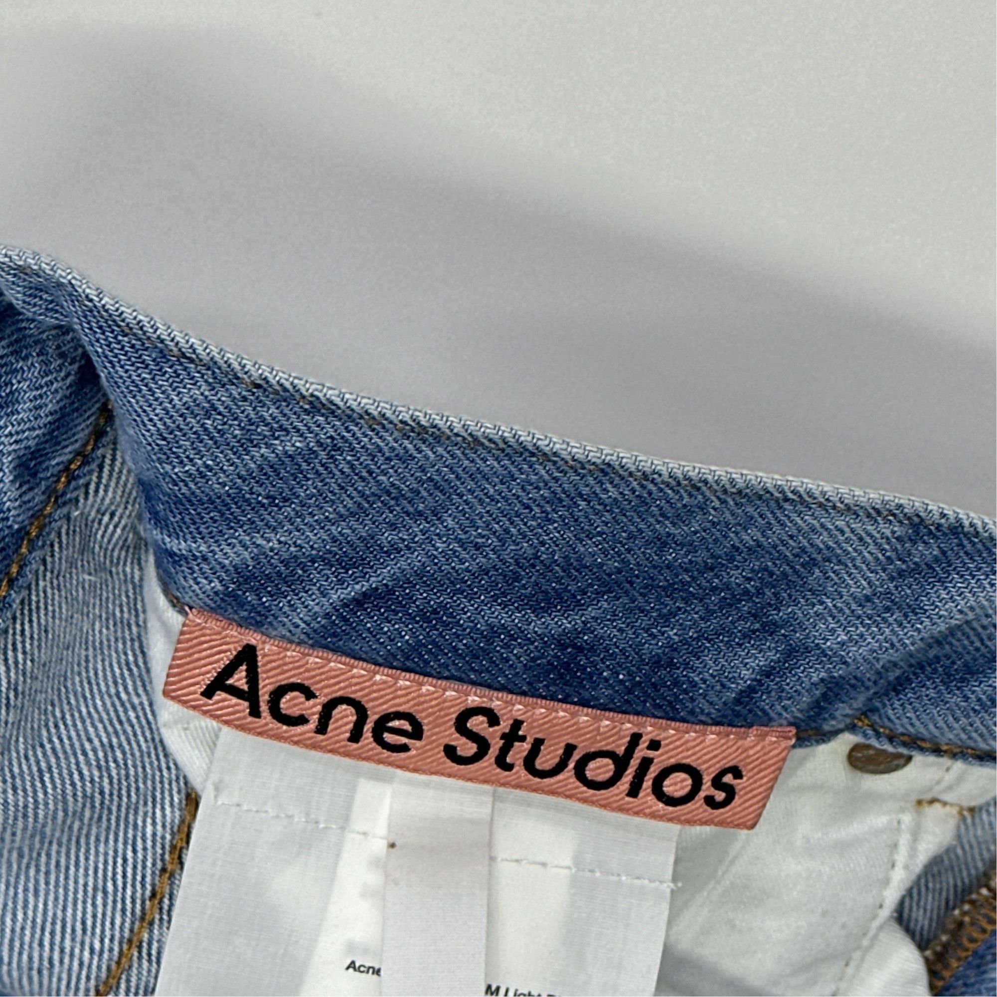 Acne Studios Acne Studios 2021M Light Blue Denim Jeans 31 Size US 30 / EU 46 - 5 Thumbnail