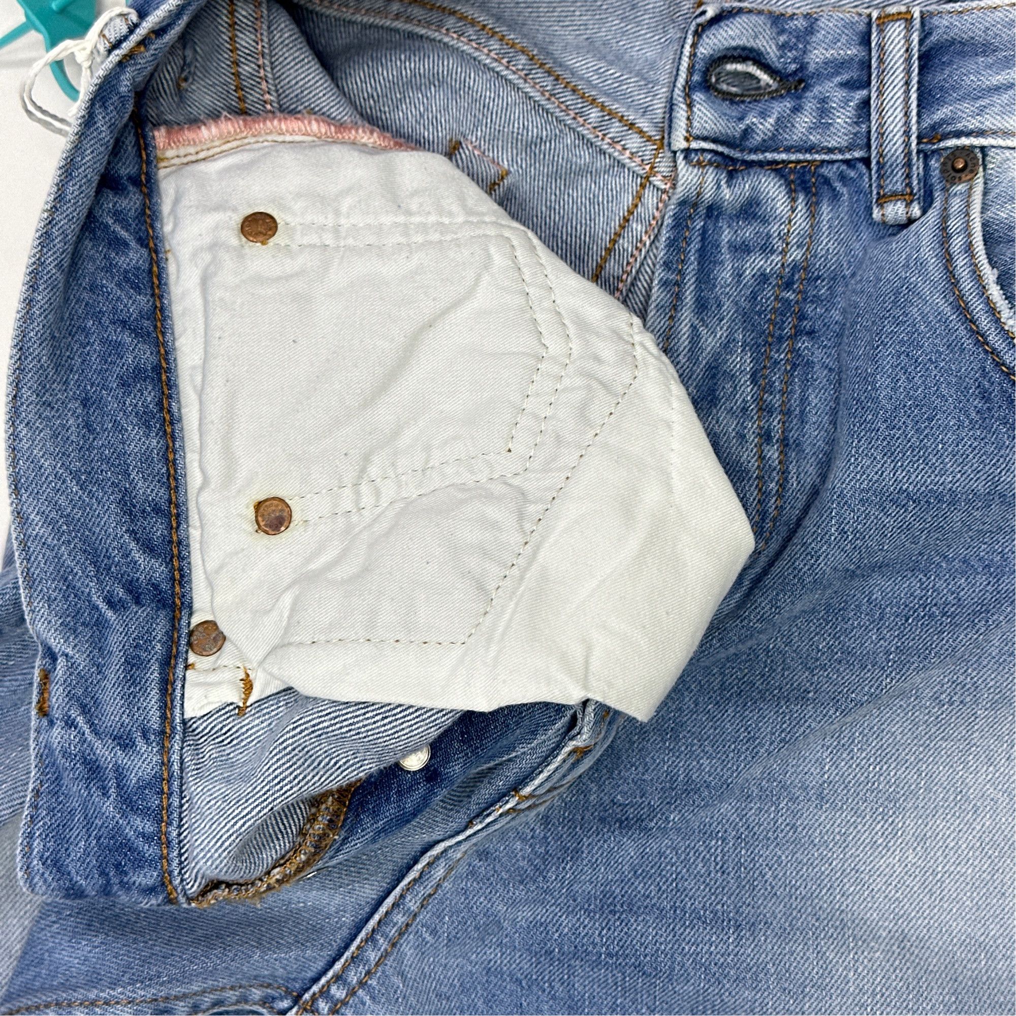 Acne Studios Acne Studios 2021M Light Blue Denim Jeans 31 Size US 30 / EU 46 - 6 Thumbnail