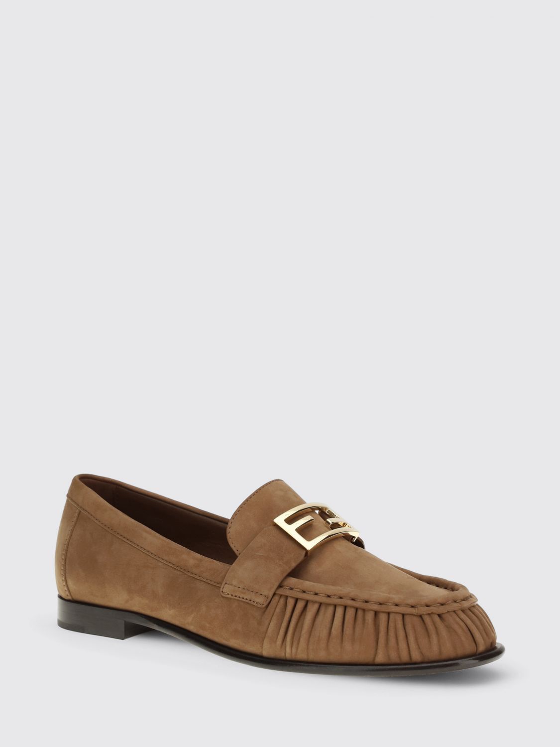 Fendi Fendi Loafer Woman Leather Size US 7.5 / IT 37.5 - 2 Thumbnail
