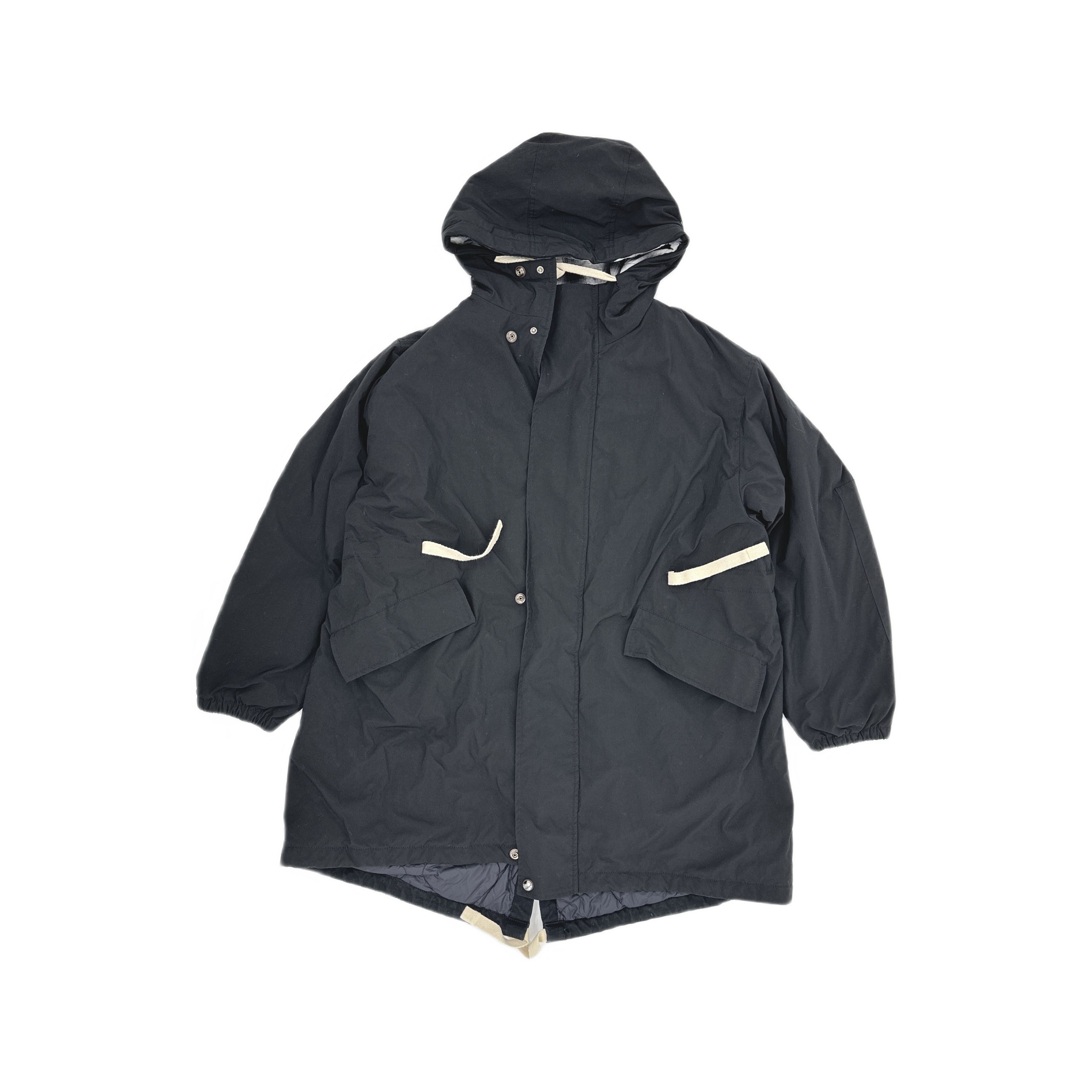 Acne Studios Acne Studios Black Hooded Fishtail Parka Size 54 Size US L / EU 52-54 / 3 - 2 Thumbnail