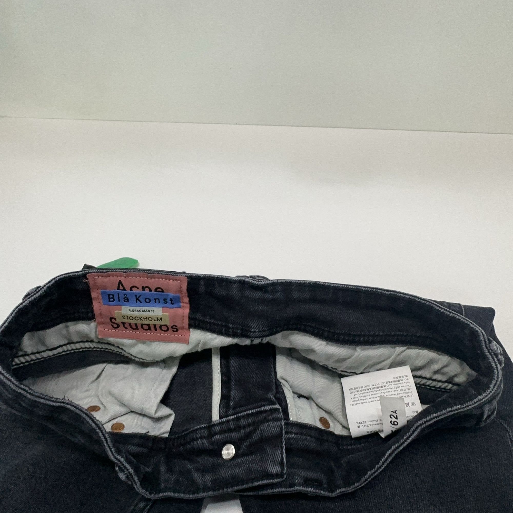 Acne Studios Acne Studios Melk Used Black Jeans 25 Size 25" / US 0 / IT 36 - 8 Thumbnail