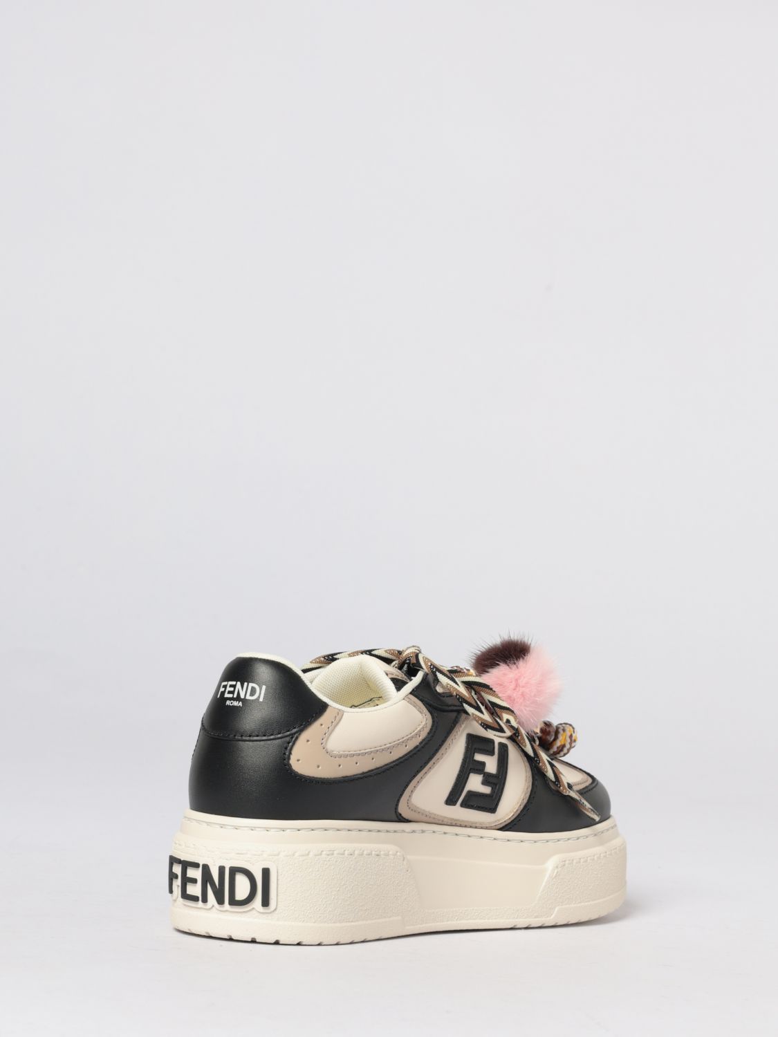 Fendi Fendi Sneakers Woman Black Size US 9 / IT 39 - 3 Thumbnail