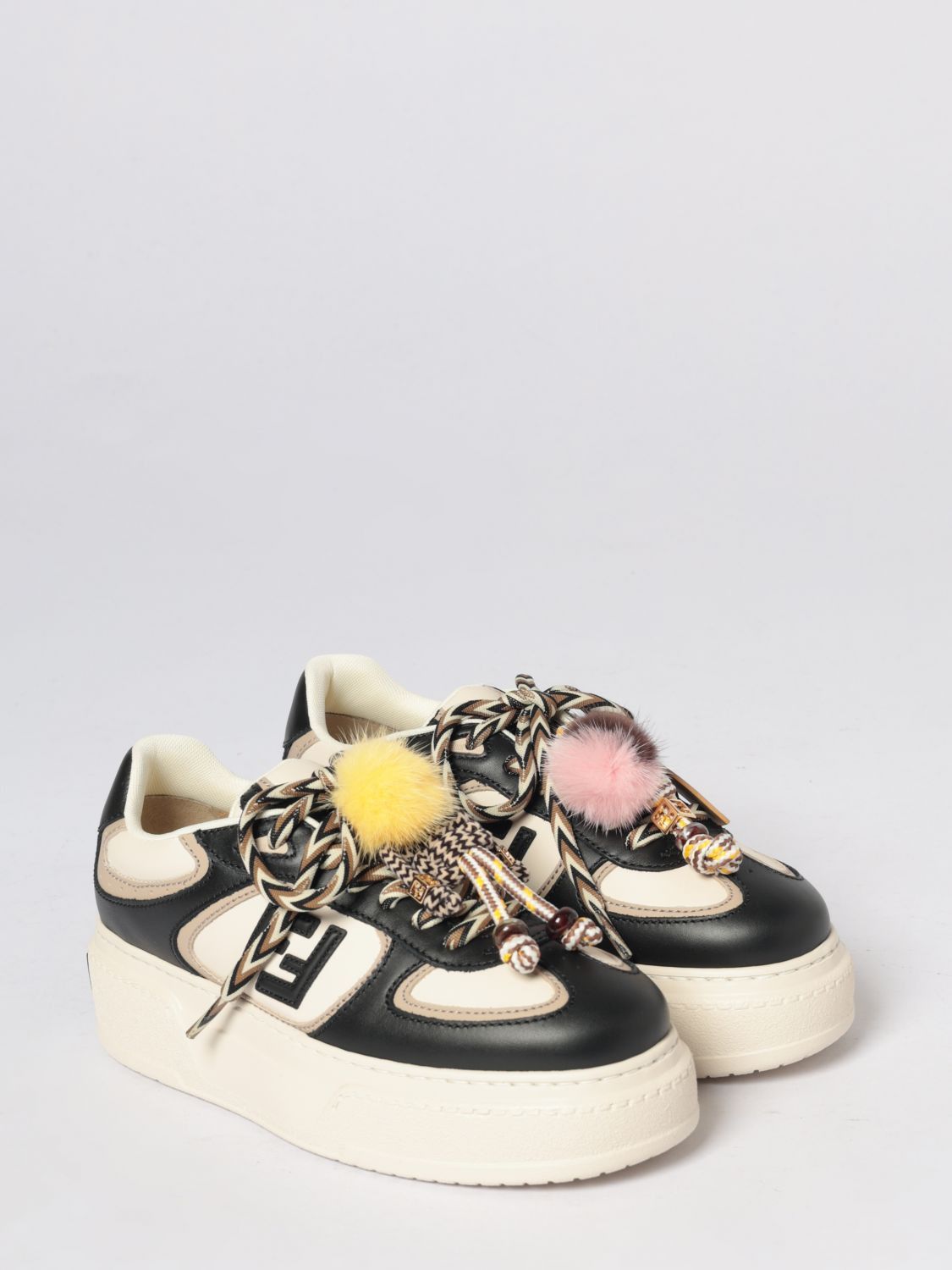 Fendi Fendi Sneakers Woman Black Size US 9 / IT 39 - 2 Thumbnail