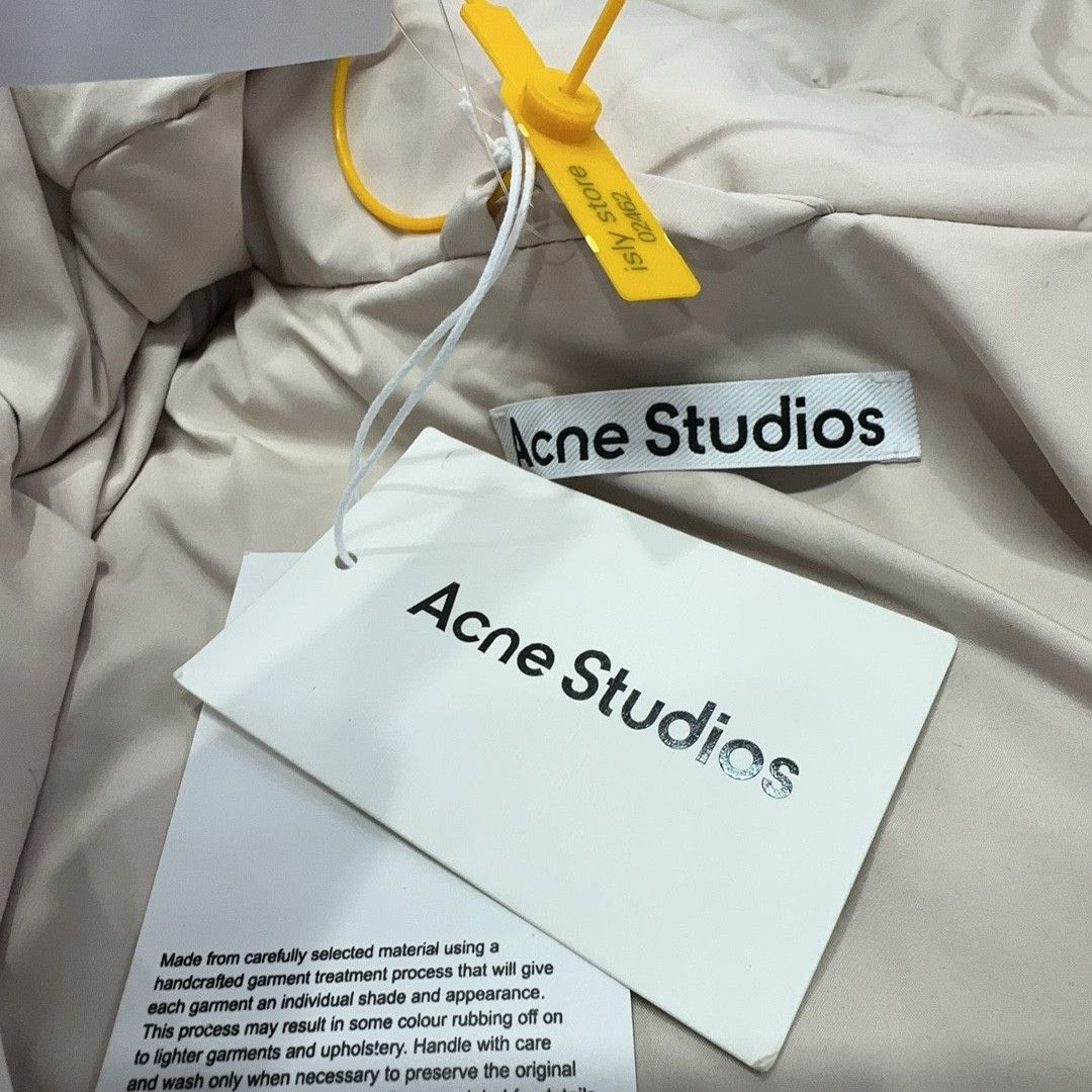 Acne Studios Acne Studios Beige Cropped Puffer Jacket 36 Size XS / US 0-2 / IT 36-38 - 5 Thumbnail