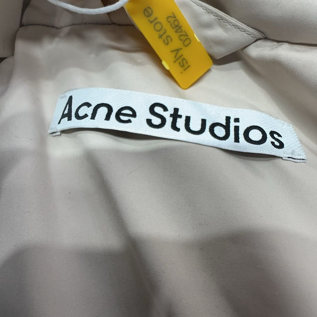 Acne Studios Acne Studios Beige Cropped Puffer Jacket 36 Size XS / US 0-2 / IT 36-38 - 4 Thumbnail