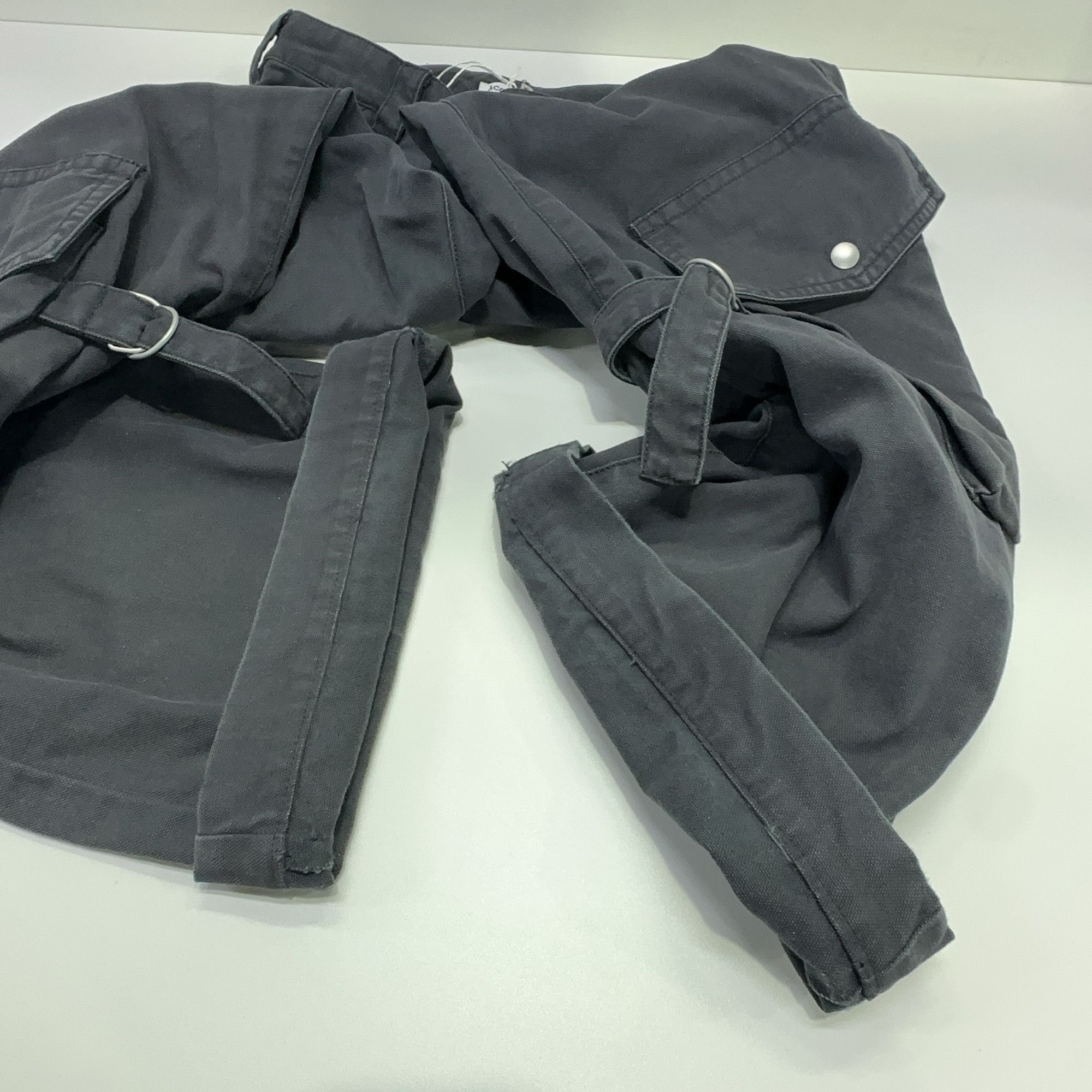 Acne Studios Acne Studios Charcoal Cotton Cargo Pants 32 Size 24" / US 00 / IT 34 - 10 Thumbnail