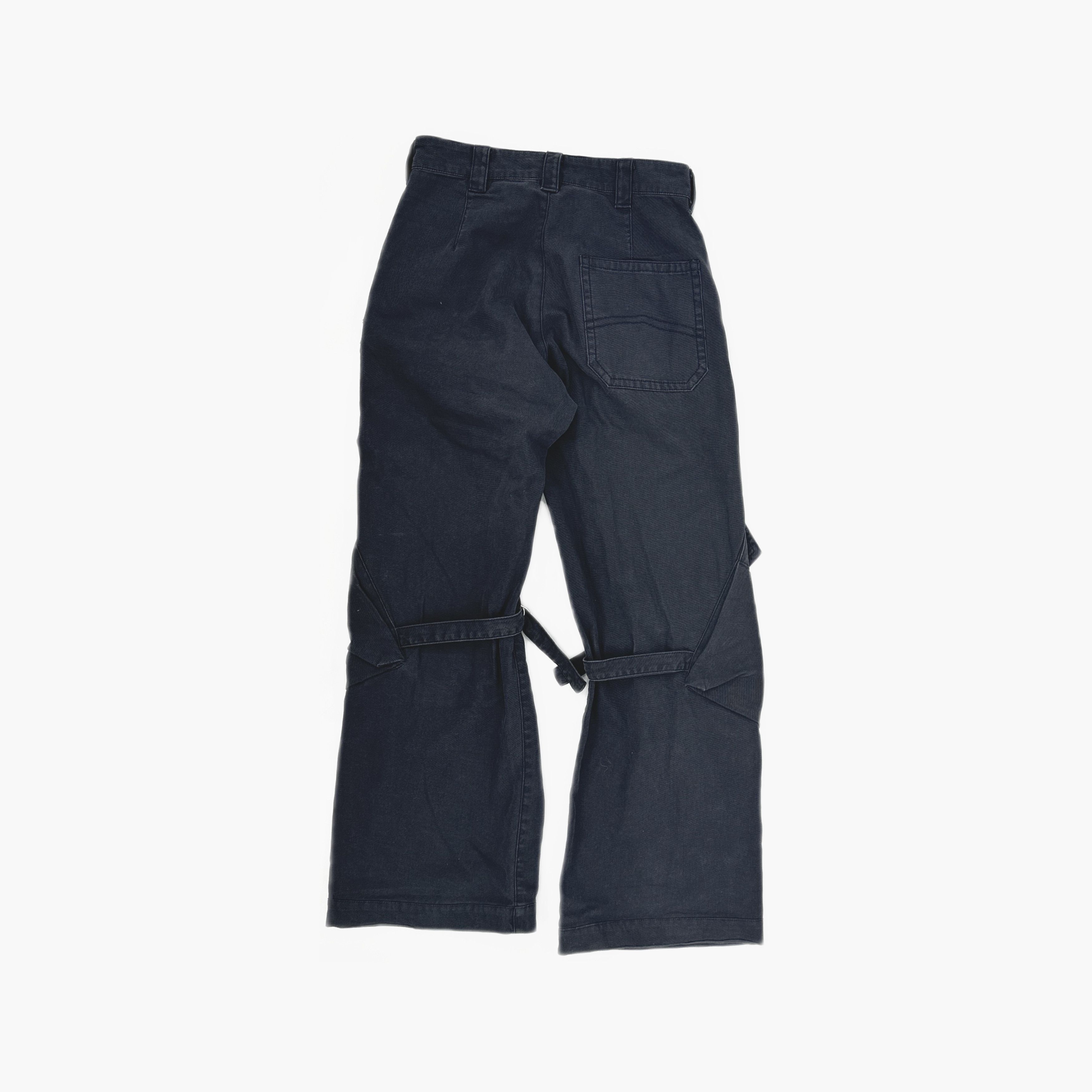 Acne Studios Acne Studios Charcoal Cotton Cargo Pants 32 Size 24" / US 00 / IT 34 - 3 Thumbnail
