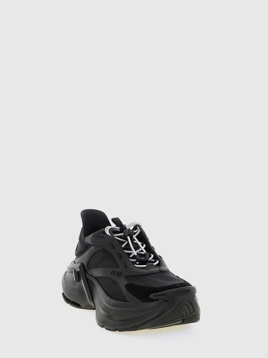 Fendi Fendi Sneakers Woman Black Size US 6 / IT 36 - 2 Thumbnail