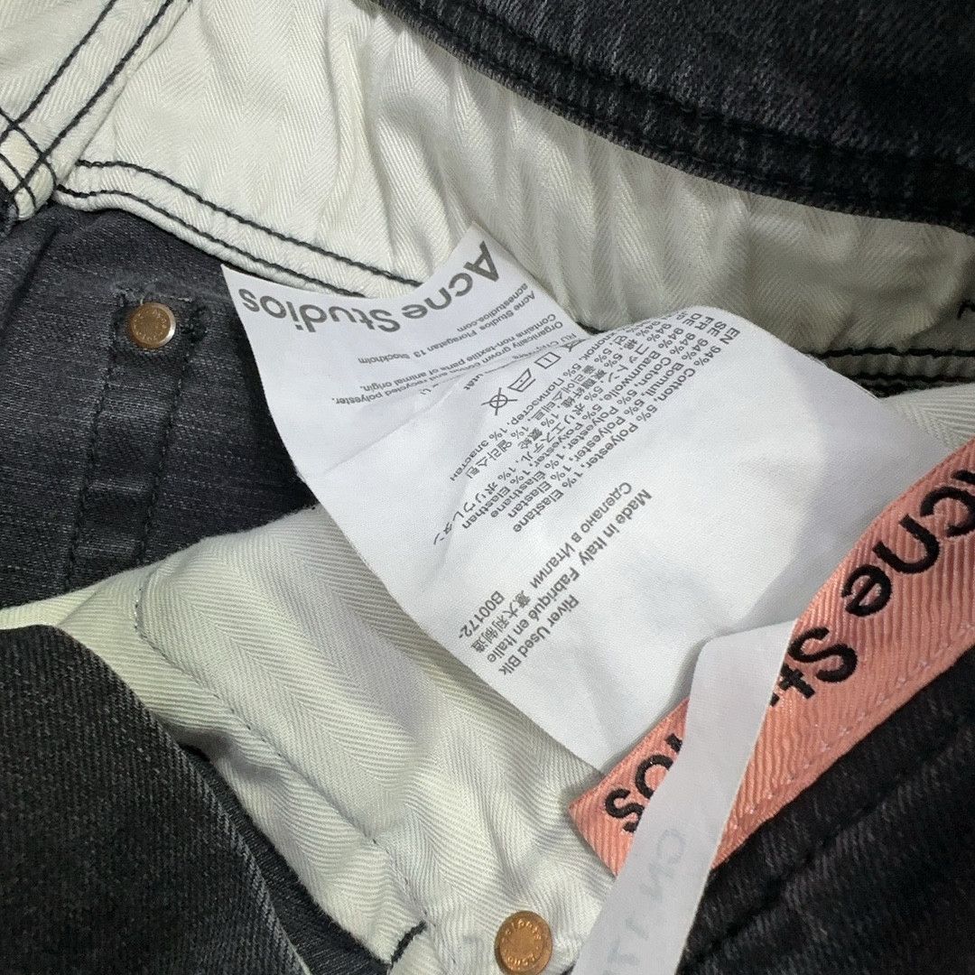 Acne Studios Acne Studios Faded Black Denim Jeans US 29 Size US 29 - 6 Thumbnail