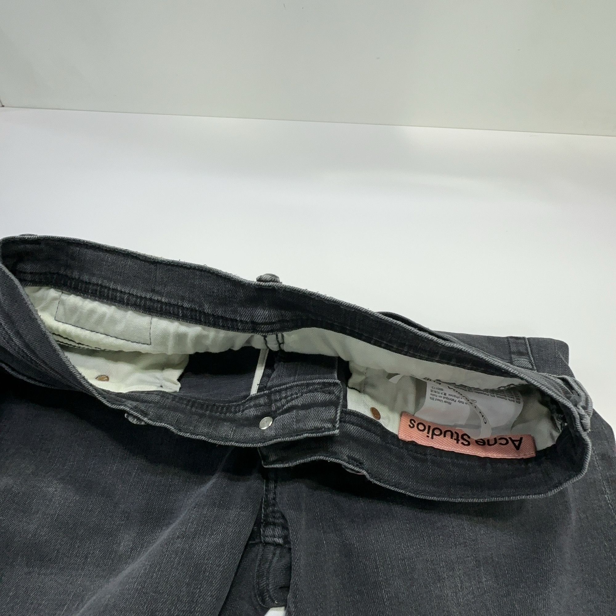 Acne Studios Acne Studios Faded Black Denim Jeans US 29 Size US 29 - 7 Thumbnail