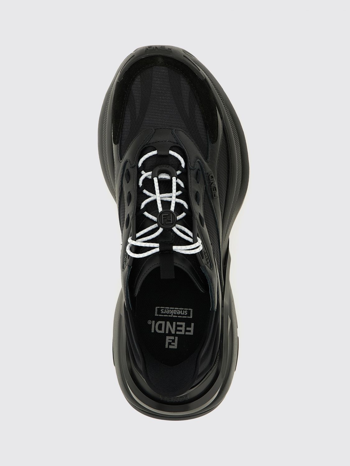 Fendi Fendi Sneakers Woman Black Size US 7 / IT 37 - 4 Thumbnail