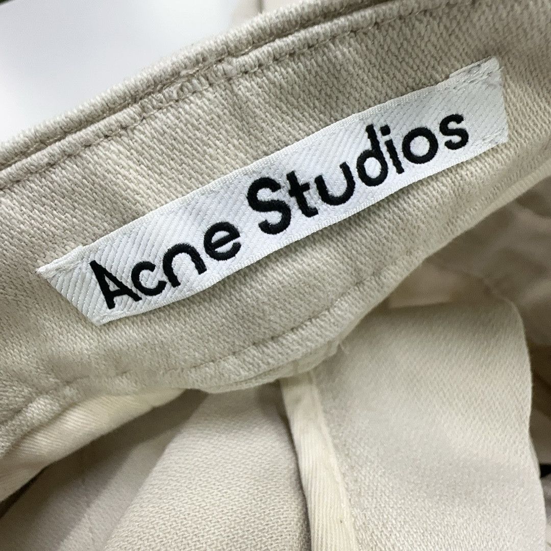 Acne Studios Acne Studios Ivory Cotton Cargo Pants 48 Size US 32 / EU 48 - 5 Thumbnail