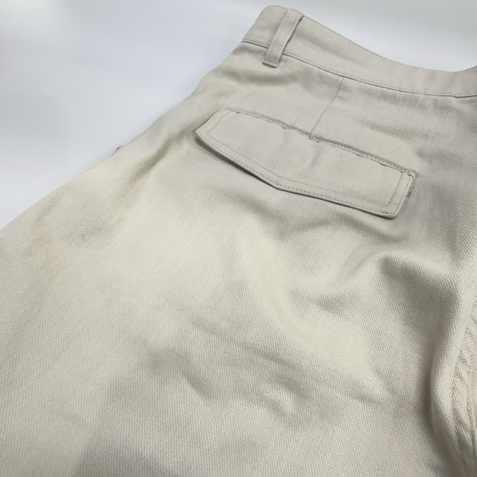 Acne Studios Acne Studios Ivory Cotton Cargo Pants 48 Size US 32 / EU 48 - 7 Thumbnail