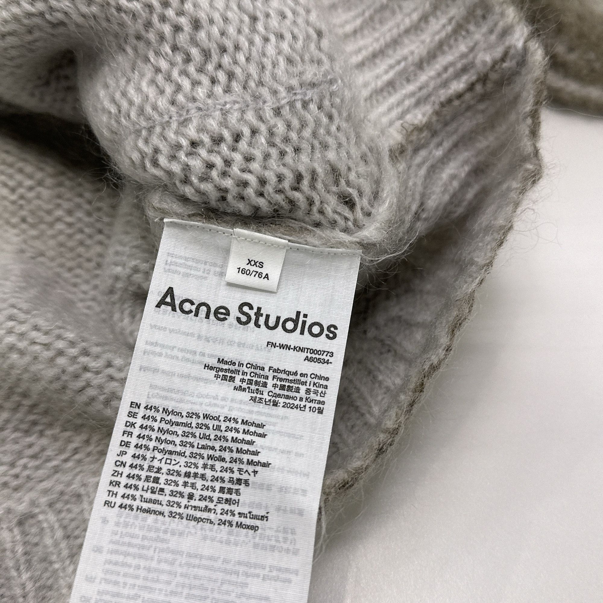Acne Studios Acne Studios Mohair Blend Cardigan XXS Size XXS / US 00 / IT 34 - 6 Thumbnail