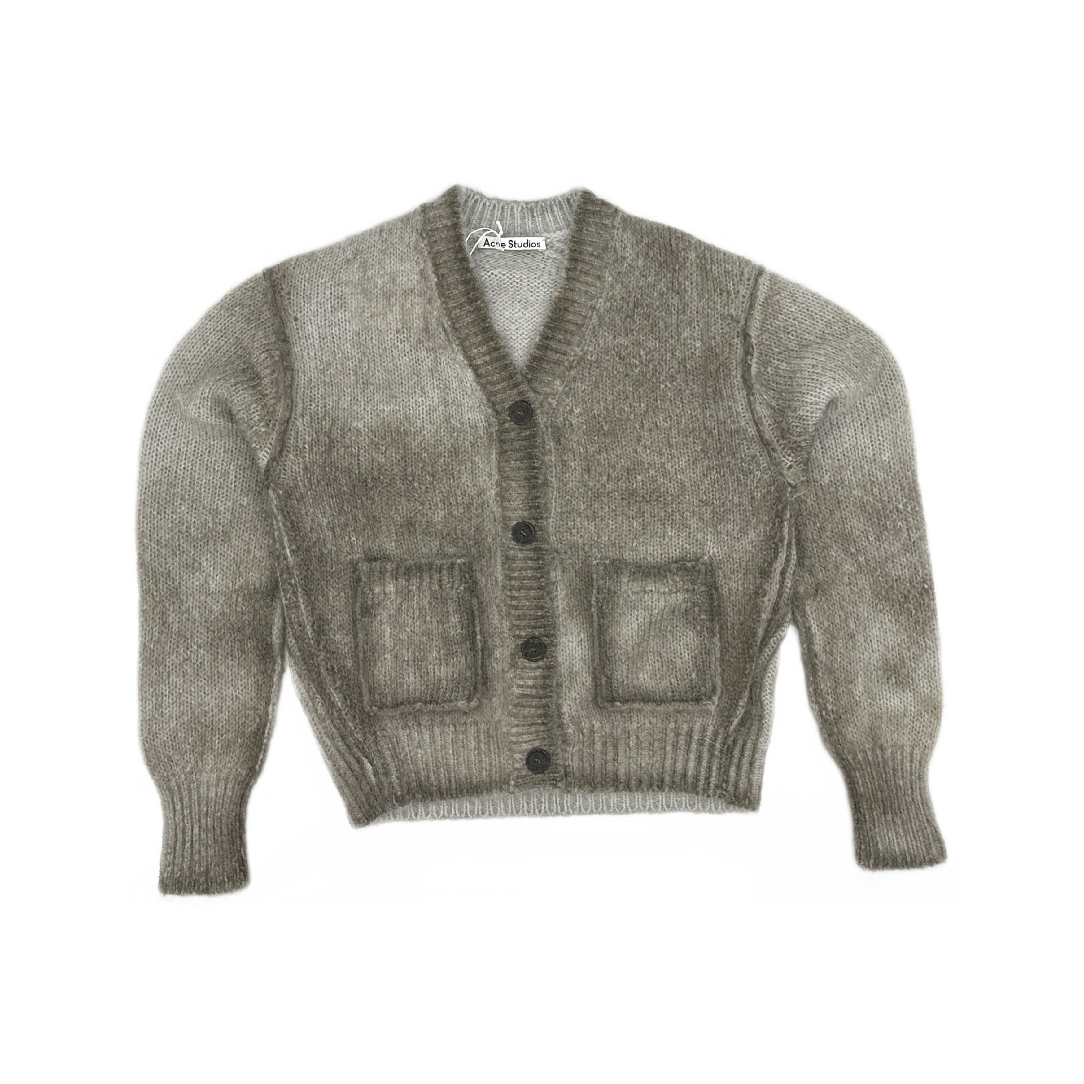 Acne Studios Acne Studios Mohair Blend Cardigan XXS Size XXS / US 00 / IT 34 - 2 Thumbnail