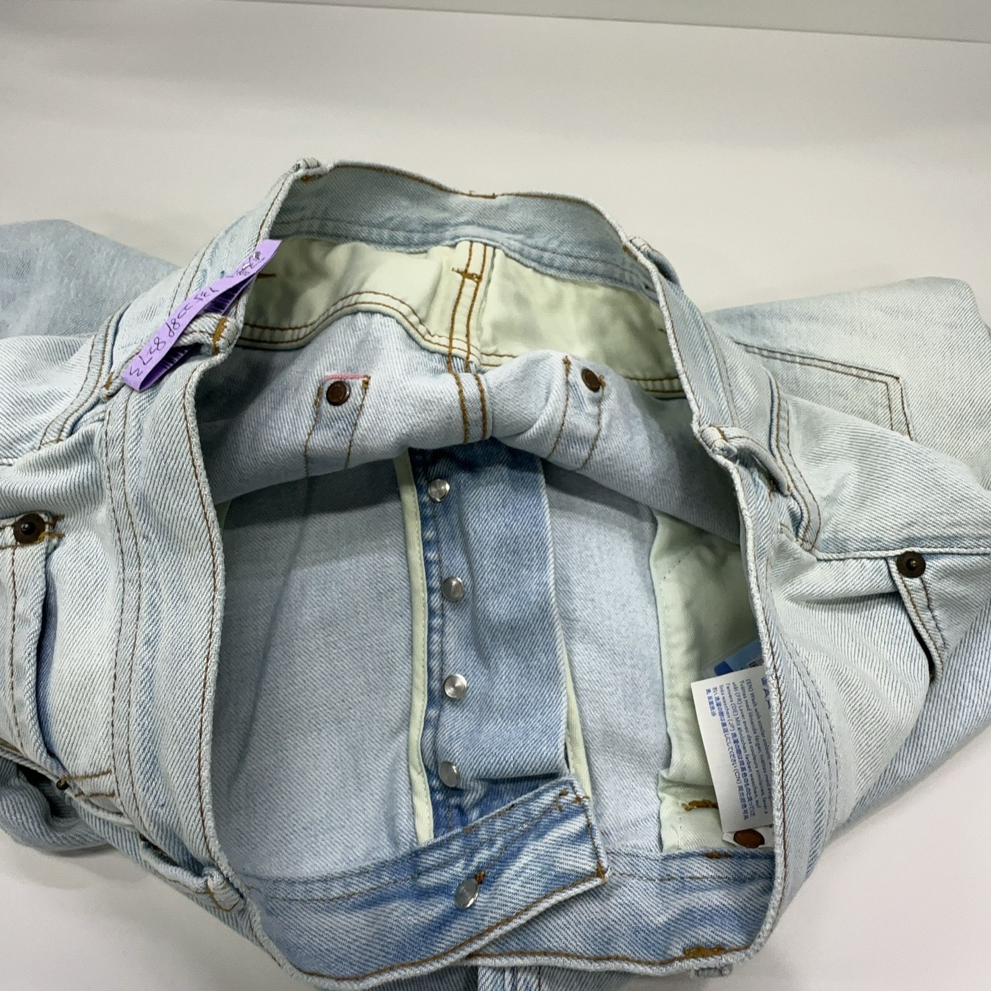 Acne Studios Acne Studios Blå Konst Light Wash Denim Jeans 30 Size US 30 / EU 46 - 7 Thumbnail