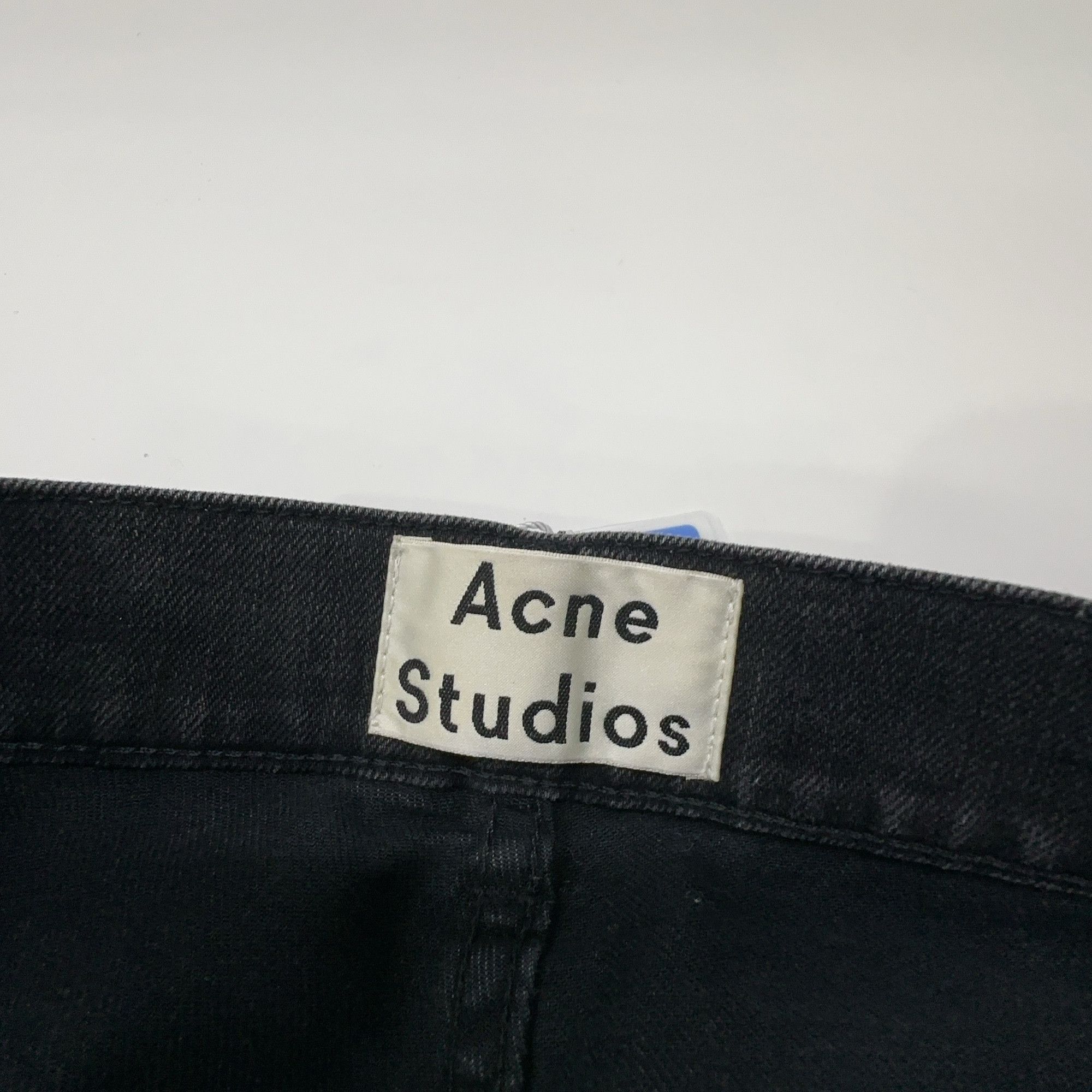 Acne Studios Acne Studios Ace Used Cash Black Denim Jeans 32 Size US 32 / EU 48 - 4 Thumbnail