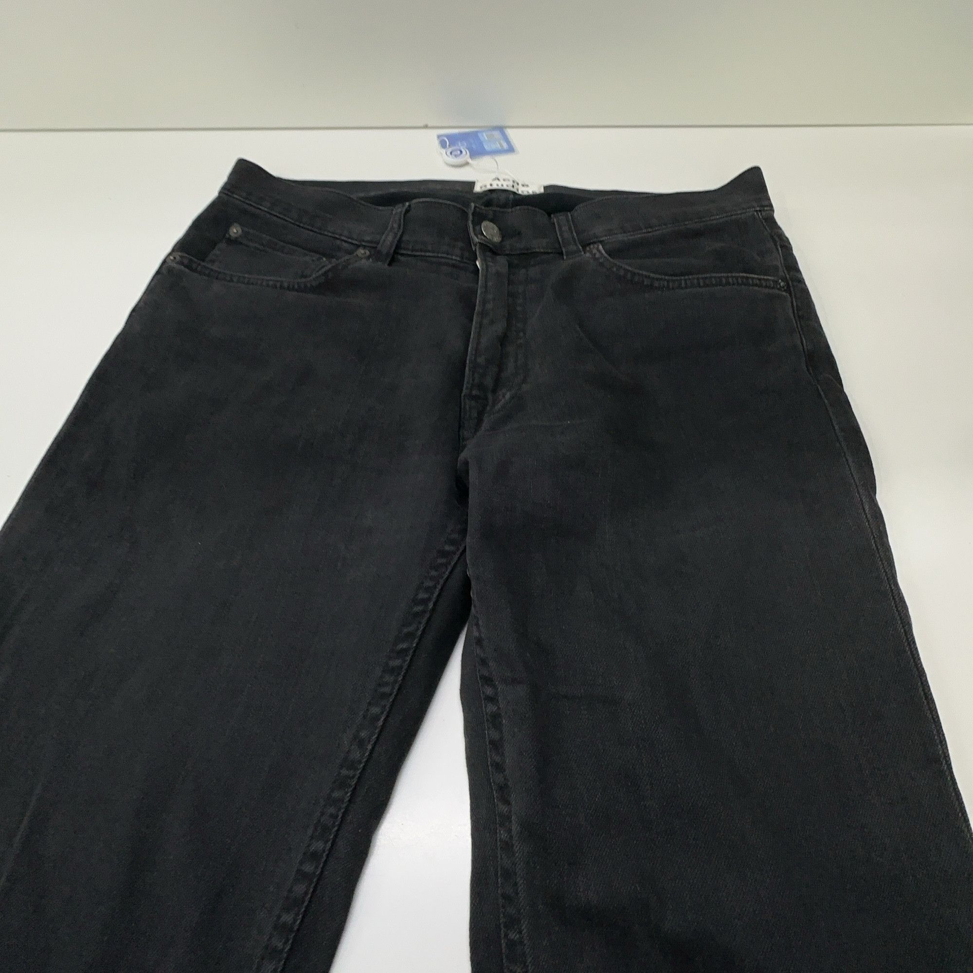 Acne Studios Acne Studios Ace Used Cash Black Denim Jeans 32 Size US 32 / EU 48 - 8 Thumbnail