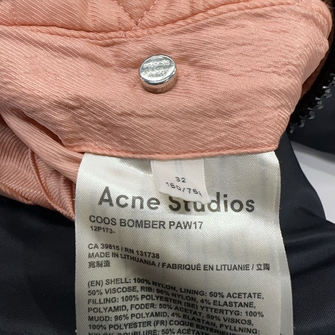 Acne Studios Acne Studios Coos Bomber Jacket 32 Size XXS / US 00 / IT 34 - 4 Thumbnail