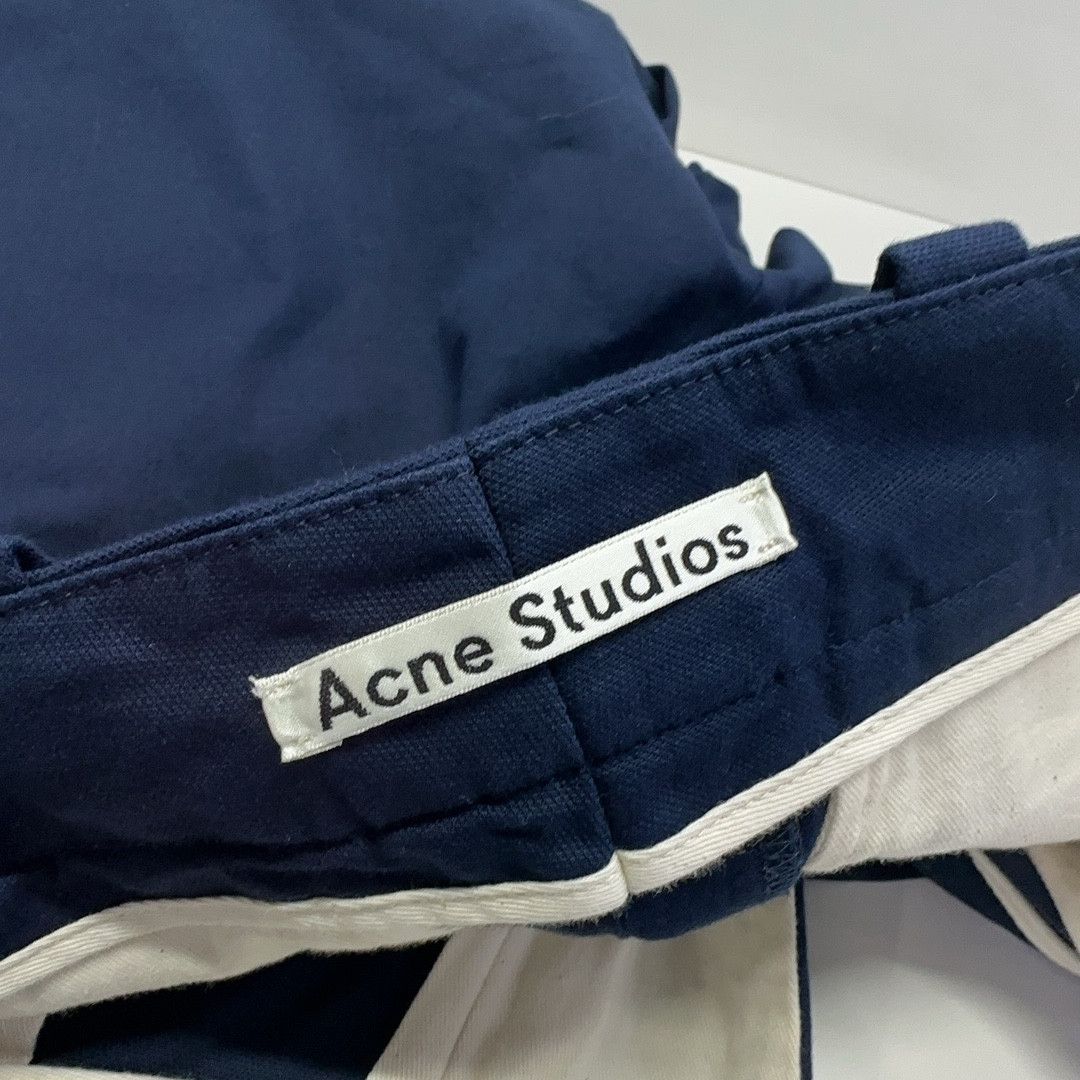 Acne Studios Acne Studios Navy Cotton Casual Pants 50 Size US 34 / EU 50 - 5 Thumbnail