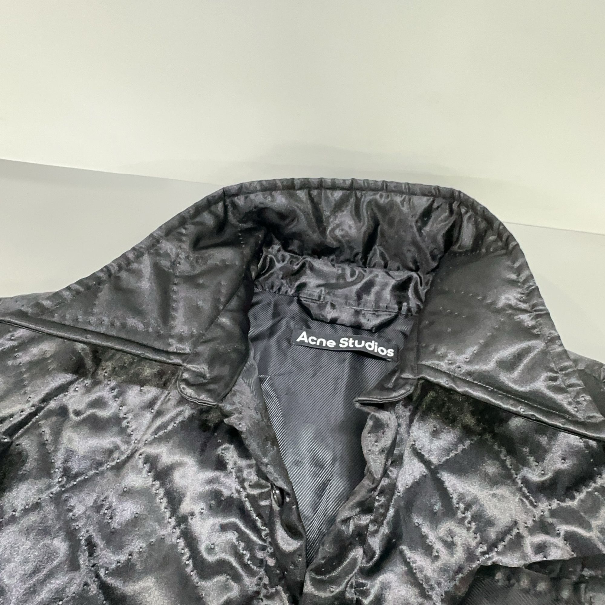 Acne Studios Acne Studios Quilted Face Patch Jacket Size M Size US M / EU 48-50 / 2 - 10 Thumbnail