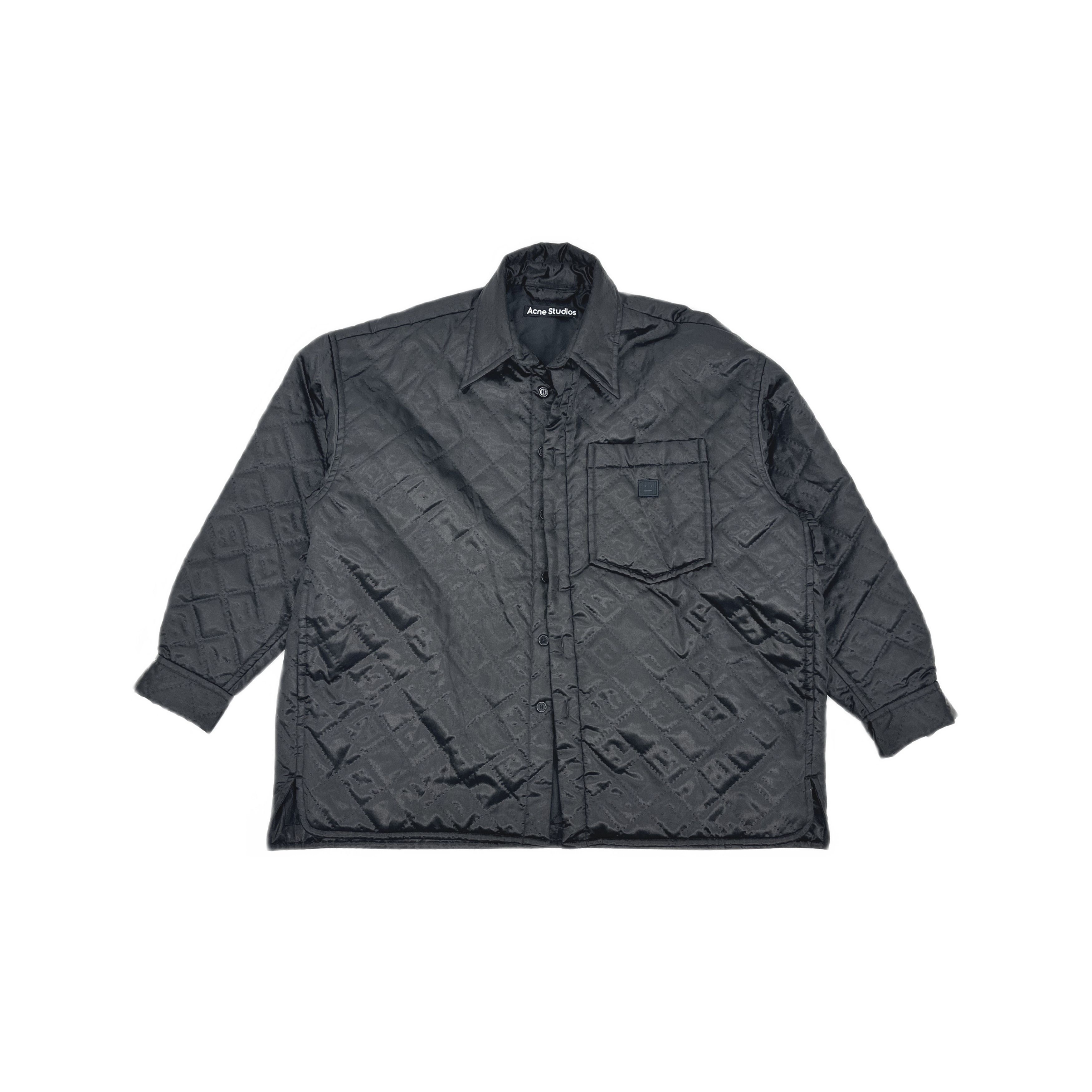 Acne Studios Acne Studios Quilted Face Patch Jacket Size M Size US M / EU 48-50 / 2 - 2 Thumbnail