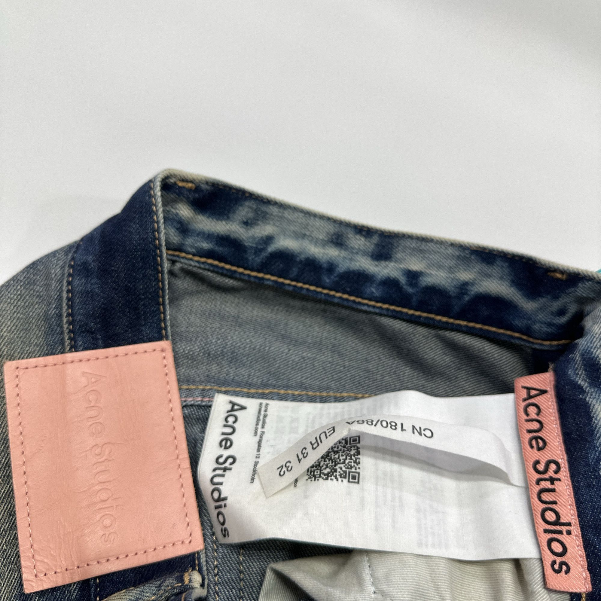 Acne Studios Acne Studios 2021M Indigo Wide Leg Jeans 31 Size US 31 - 5 Thumbnail