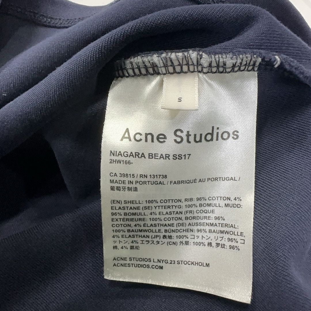 Acne Studios Acne Studios Niagara Bear Print T-Shirt S Size US S / EU 44-46 / 1 - 5 Thumbnail
